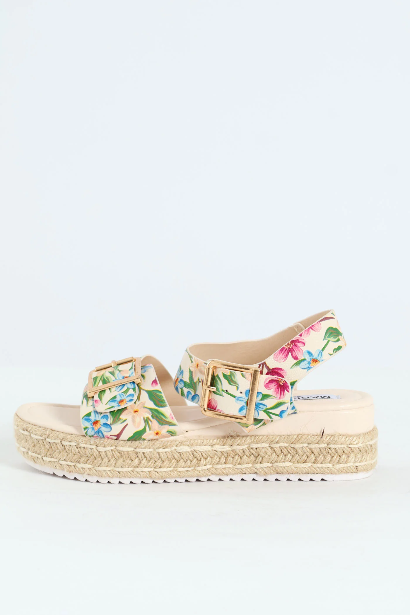 Floral Espadrille Platform Sandal - Multi - Image 6