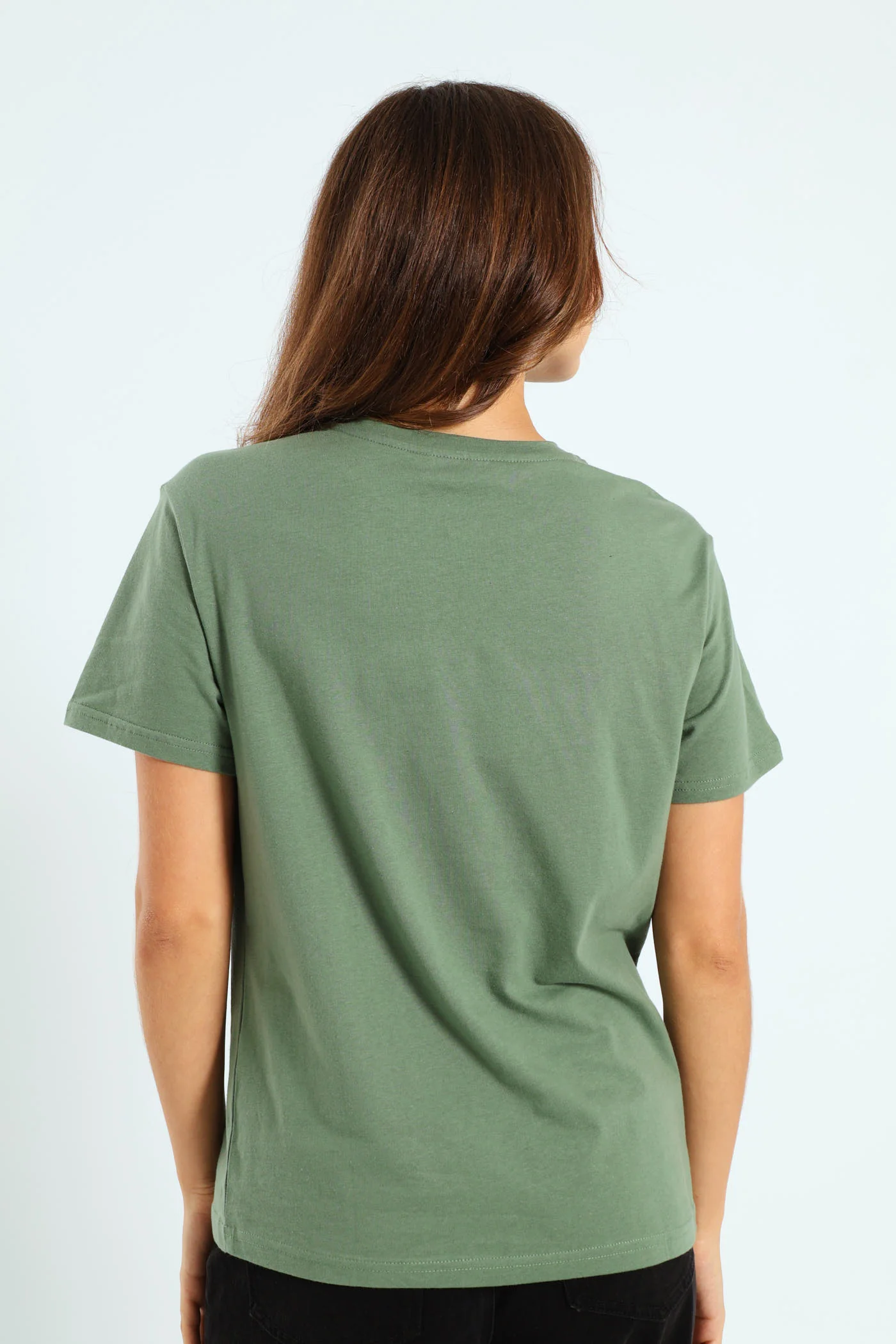 Floral Foil Growth Tee - Eucalyptus Green - Image 5