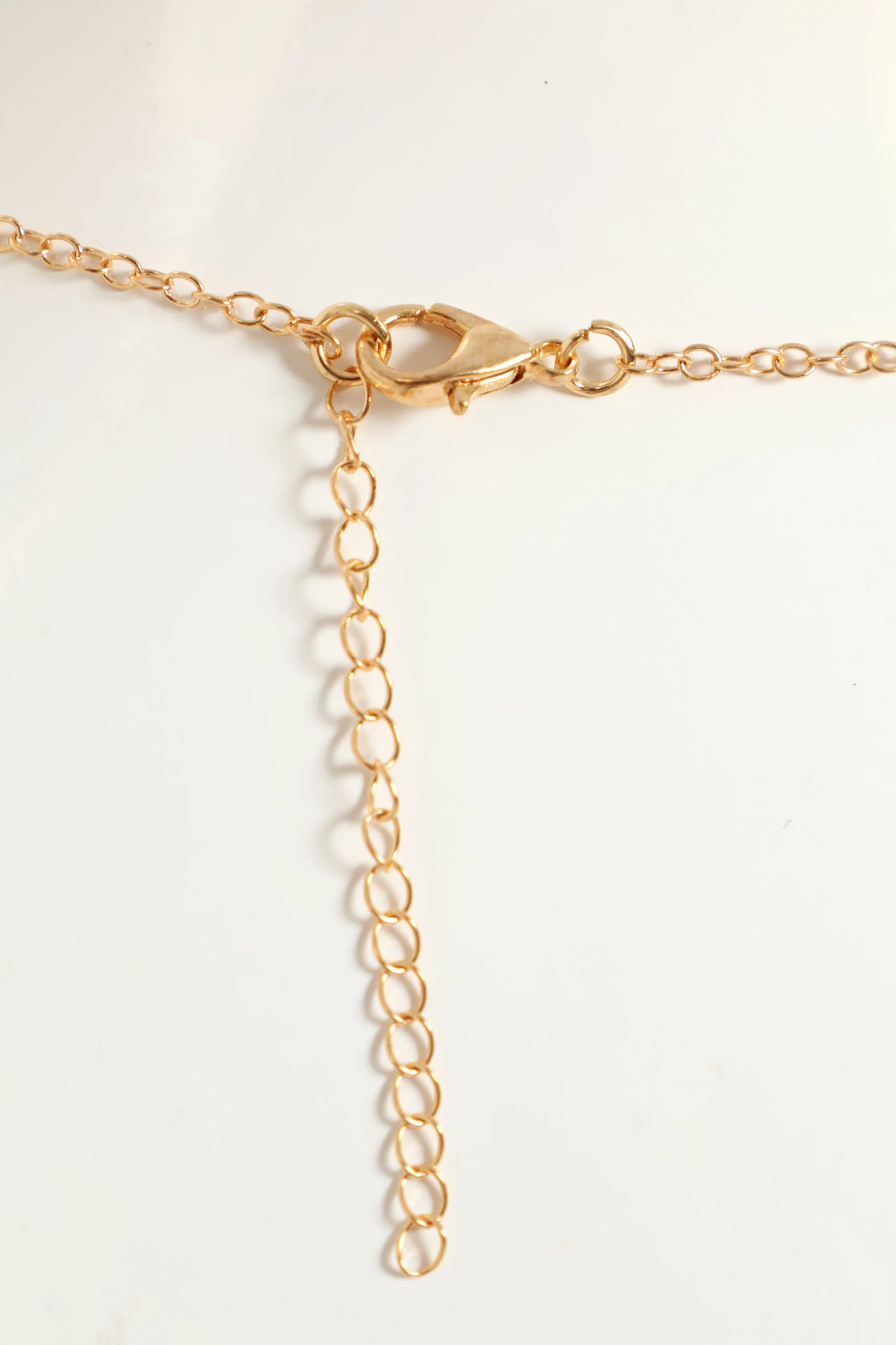 Floral Pendant Necklace - Gold - Image 3