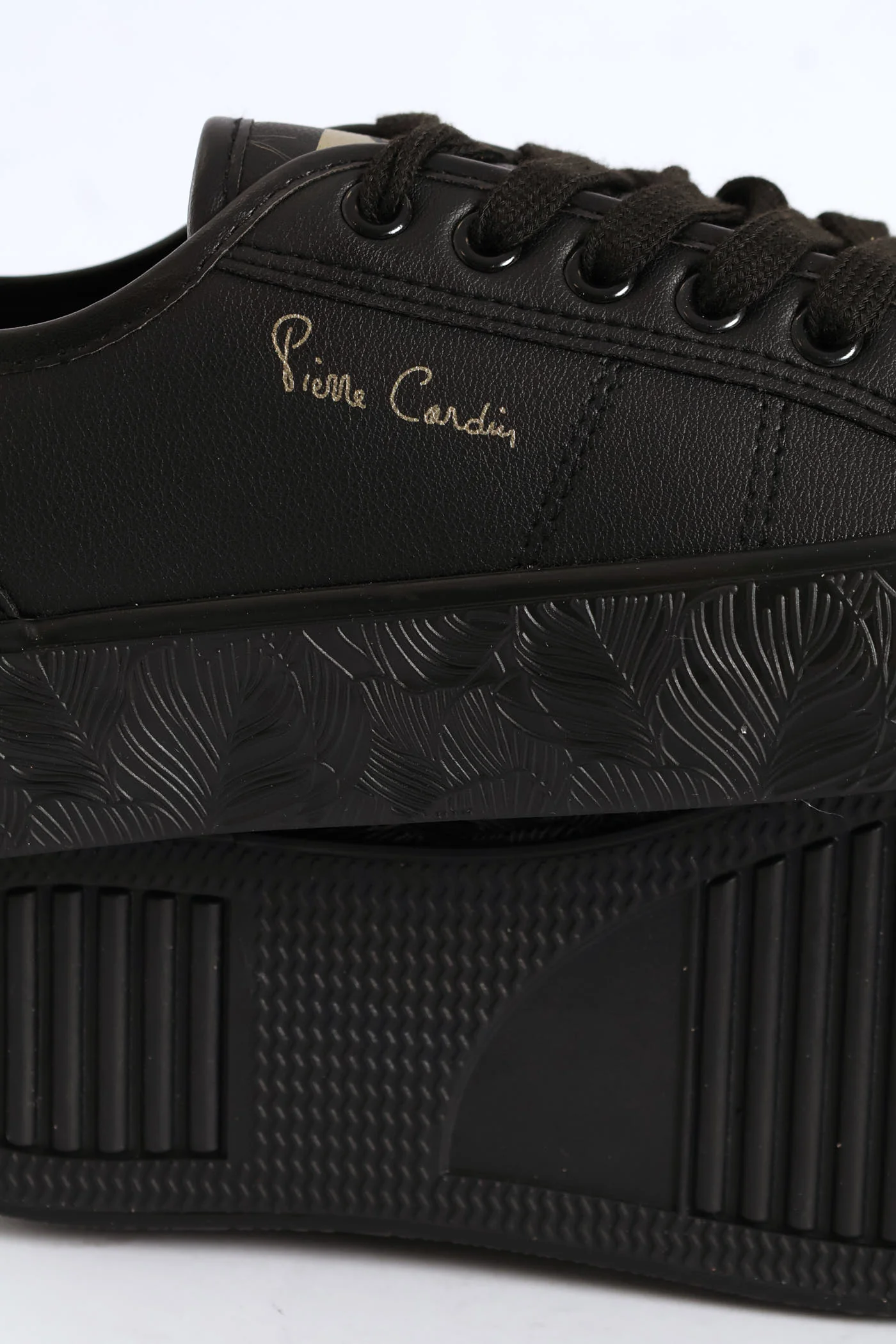 Floral Platform Sneaker - Black - Image 2