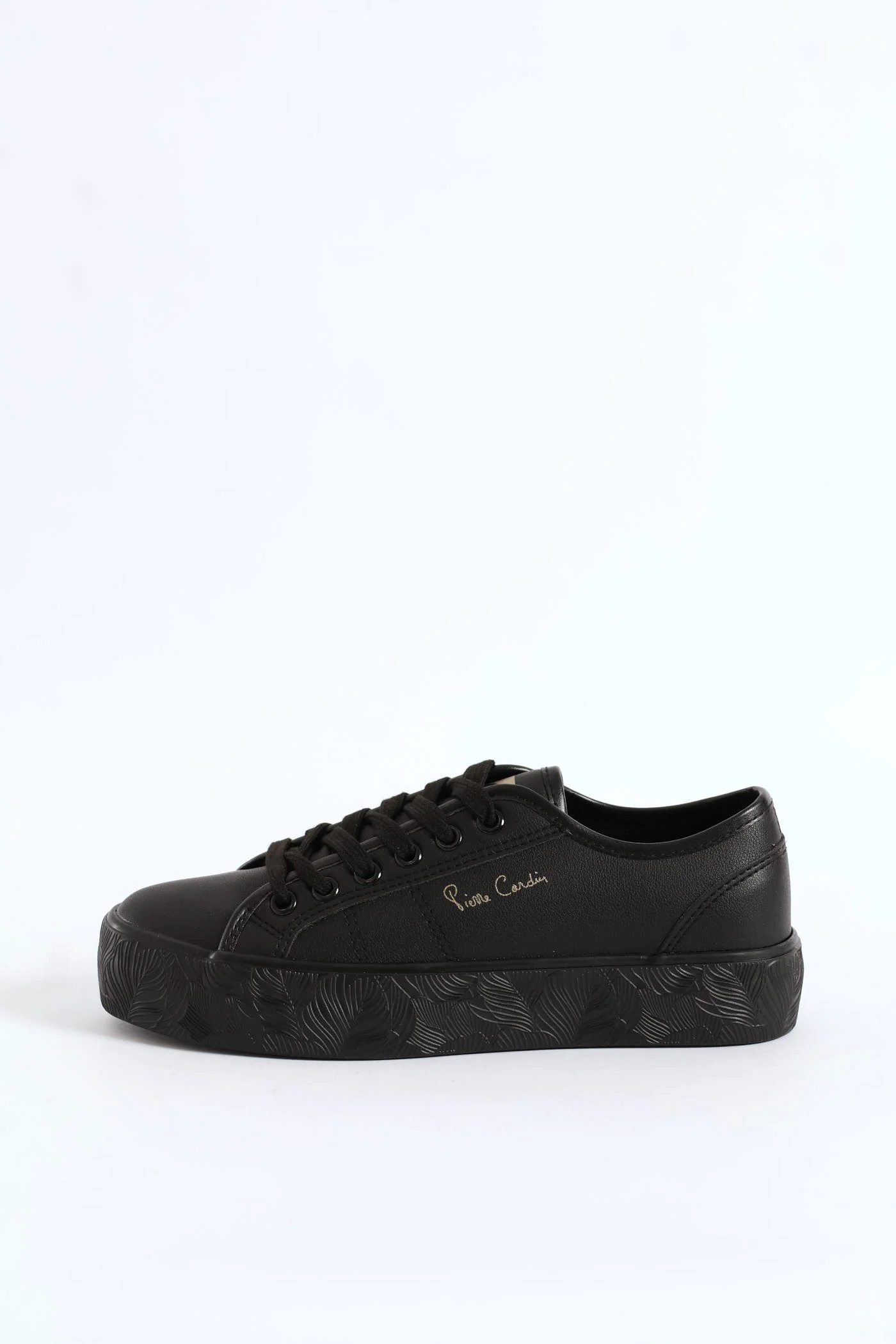Floral Platform Sneaker - Black - Image 3