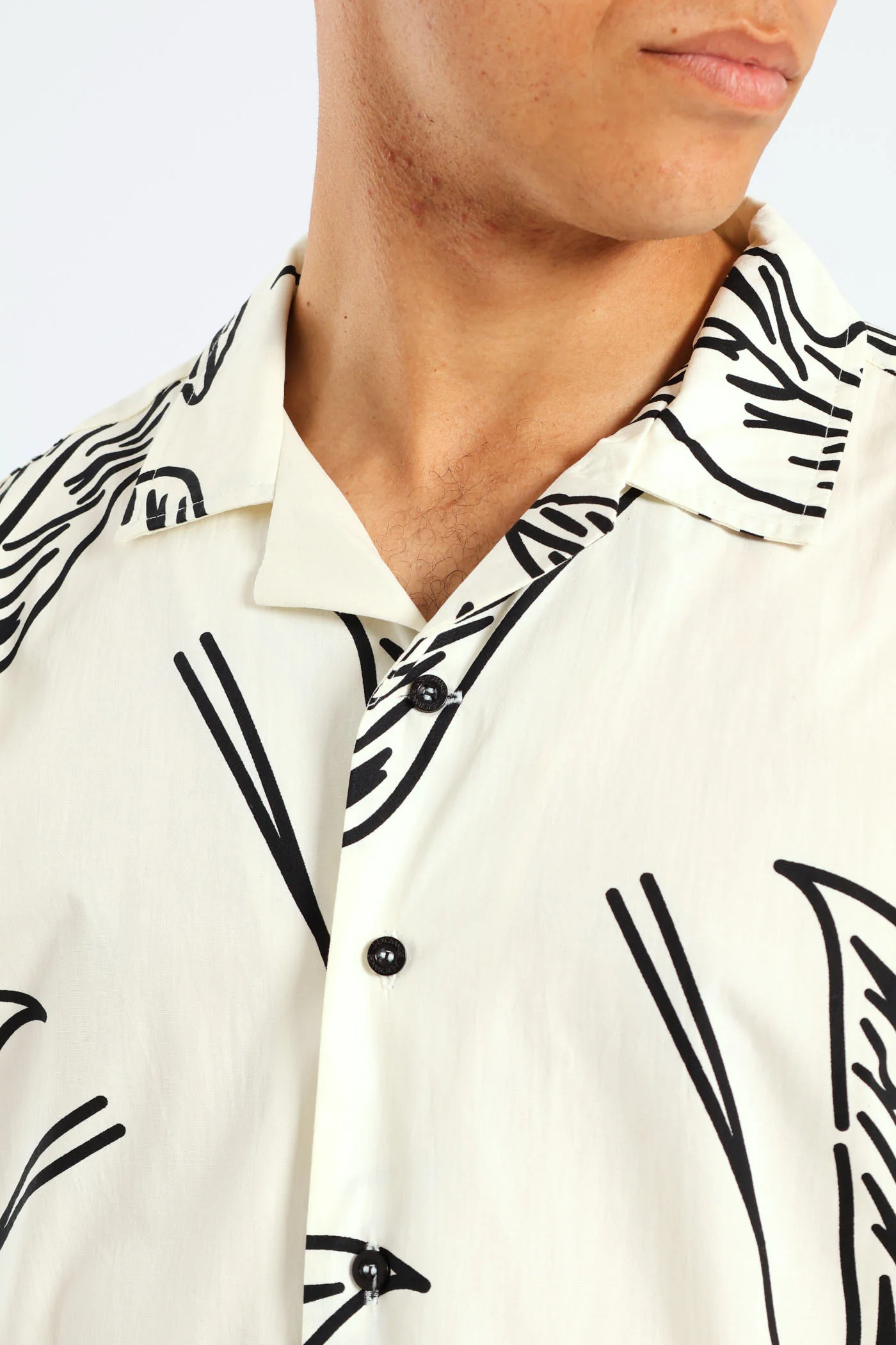 Floral Shirt - Stone - Image 5