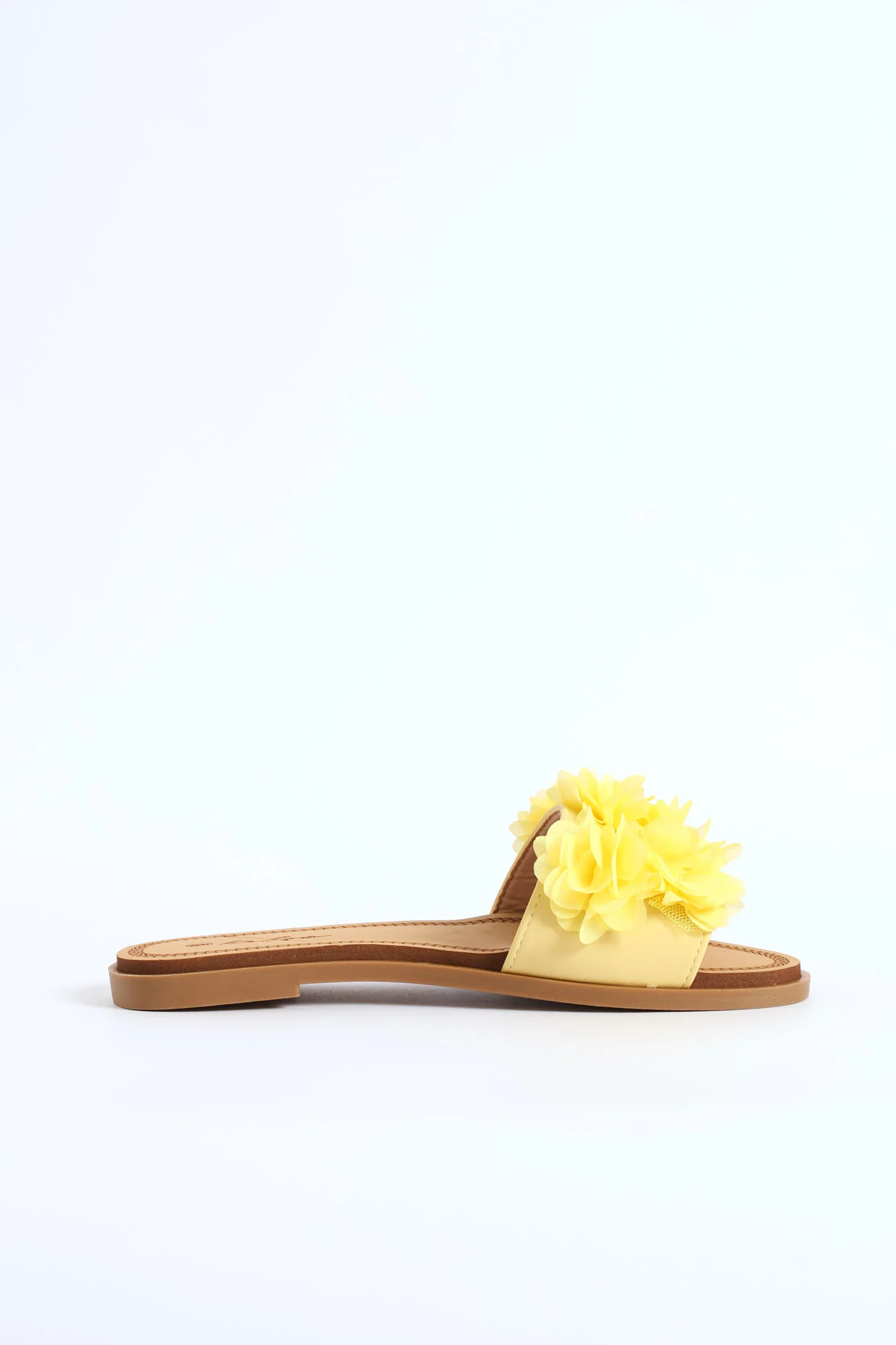 Floral Summer Sandal - Yellow - Image 2