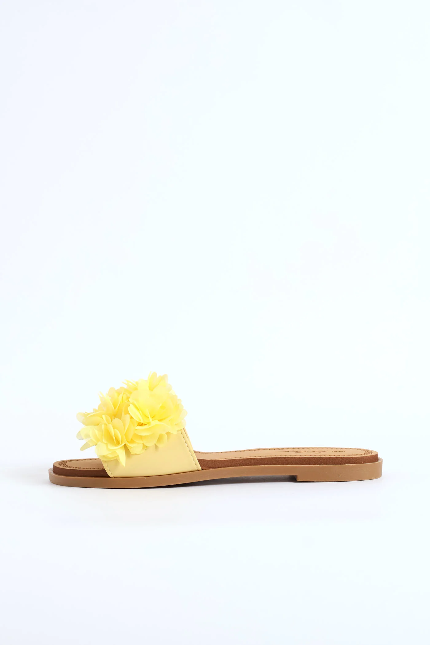 Floral Summer Sandal - Yellow - Image 4