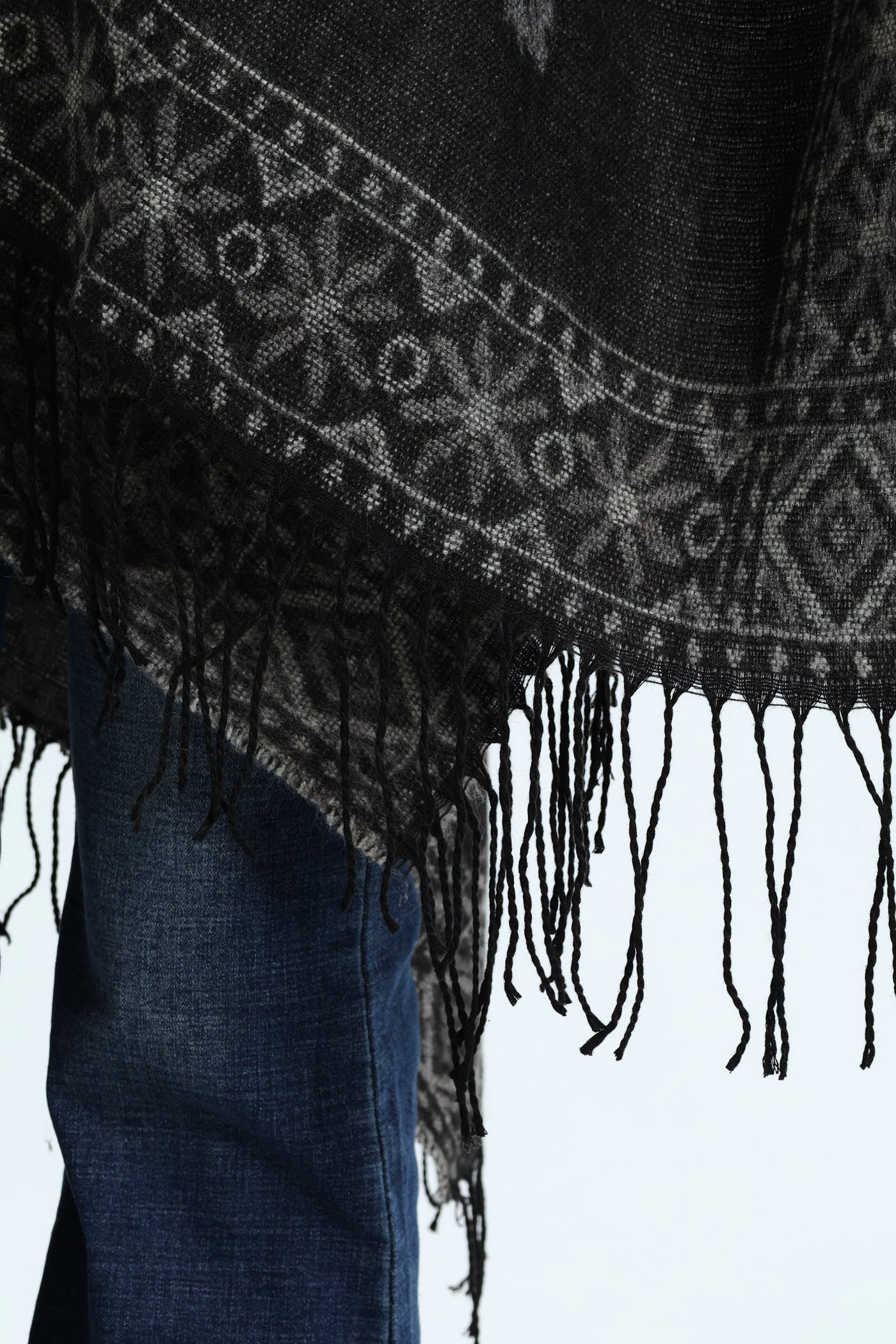 Floral Wrap - Dark Grey - Image 2