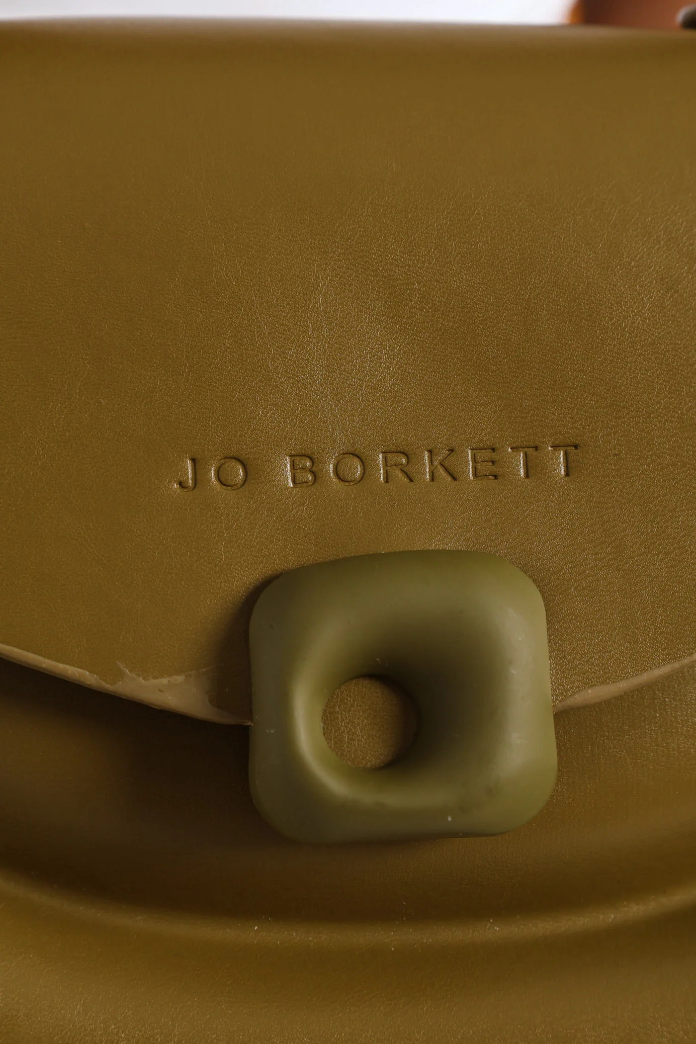 Florence Flap Bag With Top Handle - Olive - Image 2