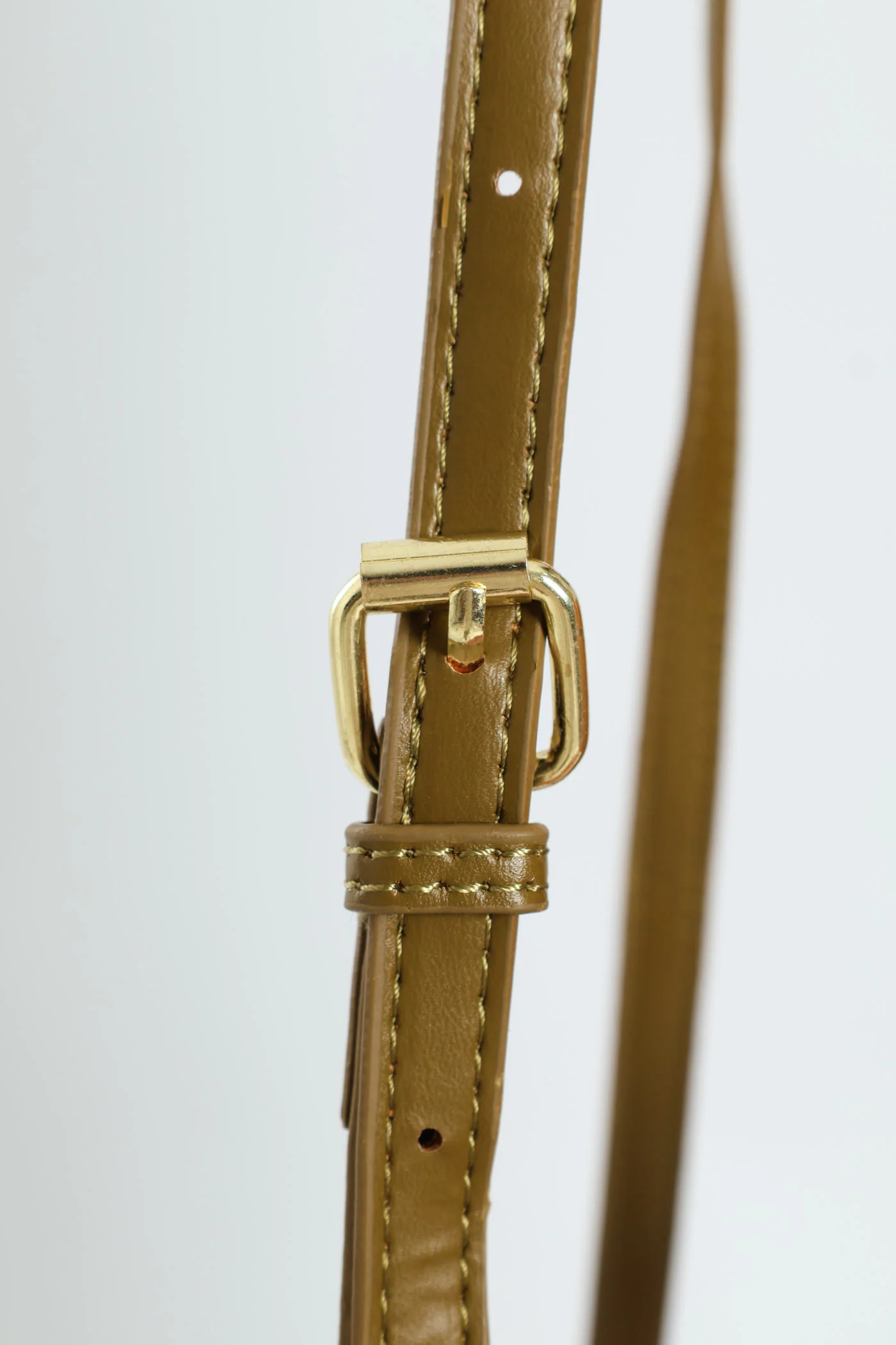 Florence Flap Bag With Top Handle - Olive - Image 7