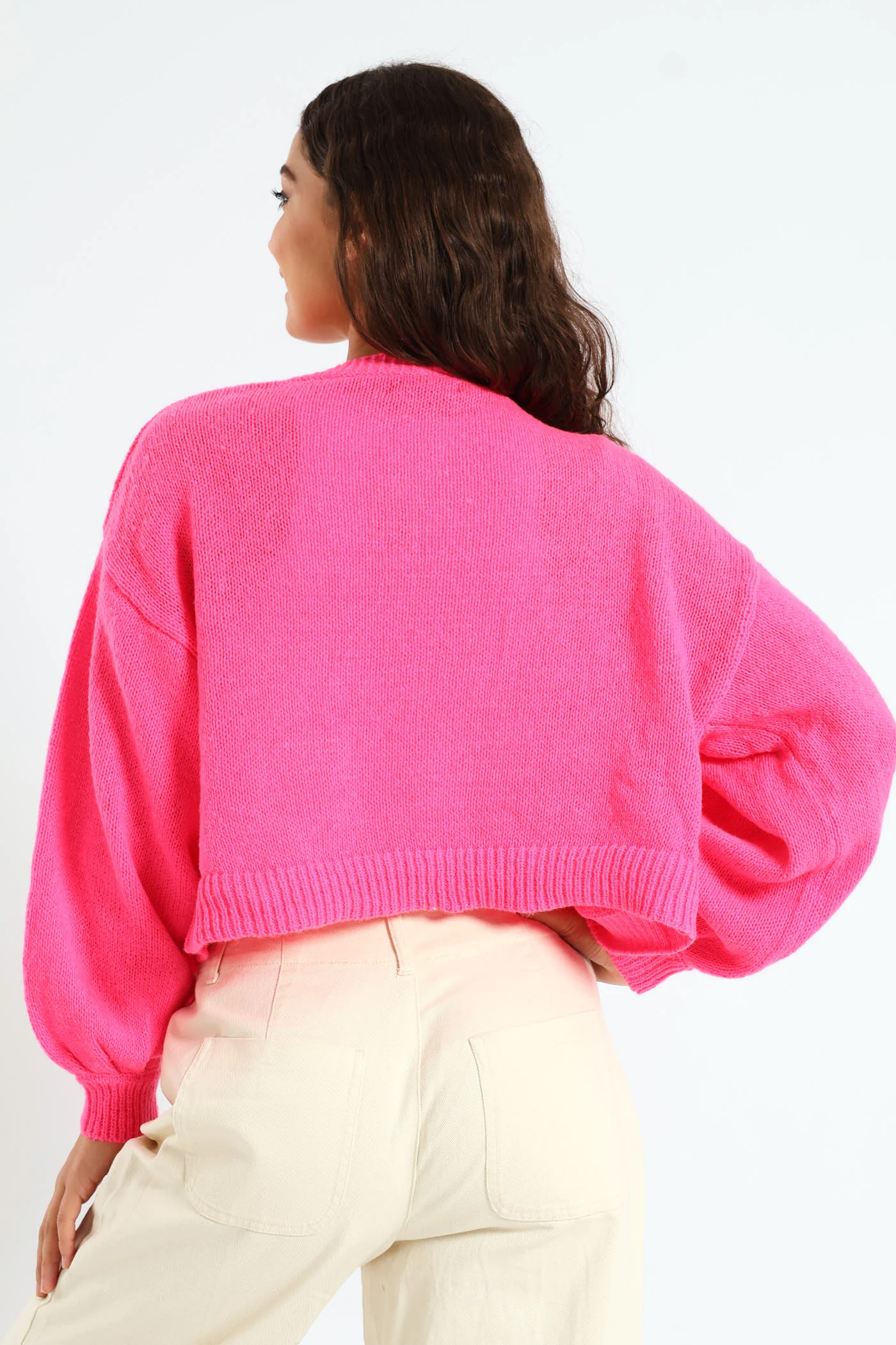 Flower Cardigan - Pink - Image 3