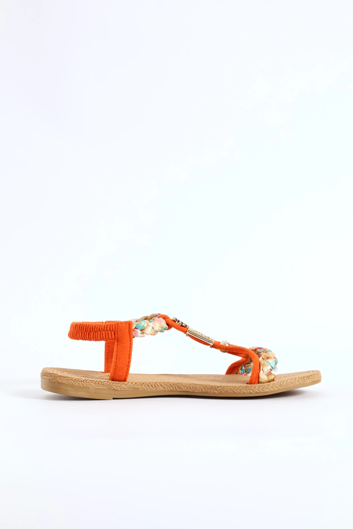 Flower Trim Multistrap Sandal - Multi - Image 3