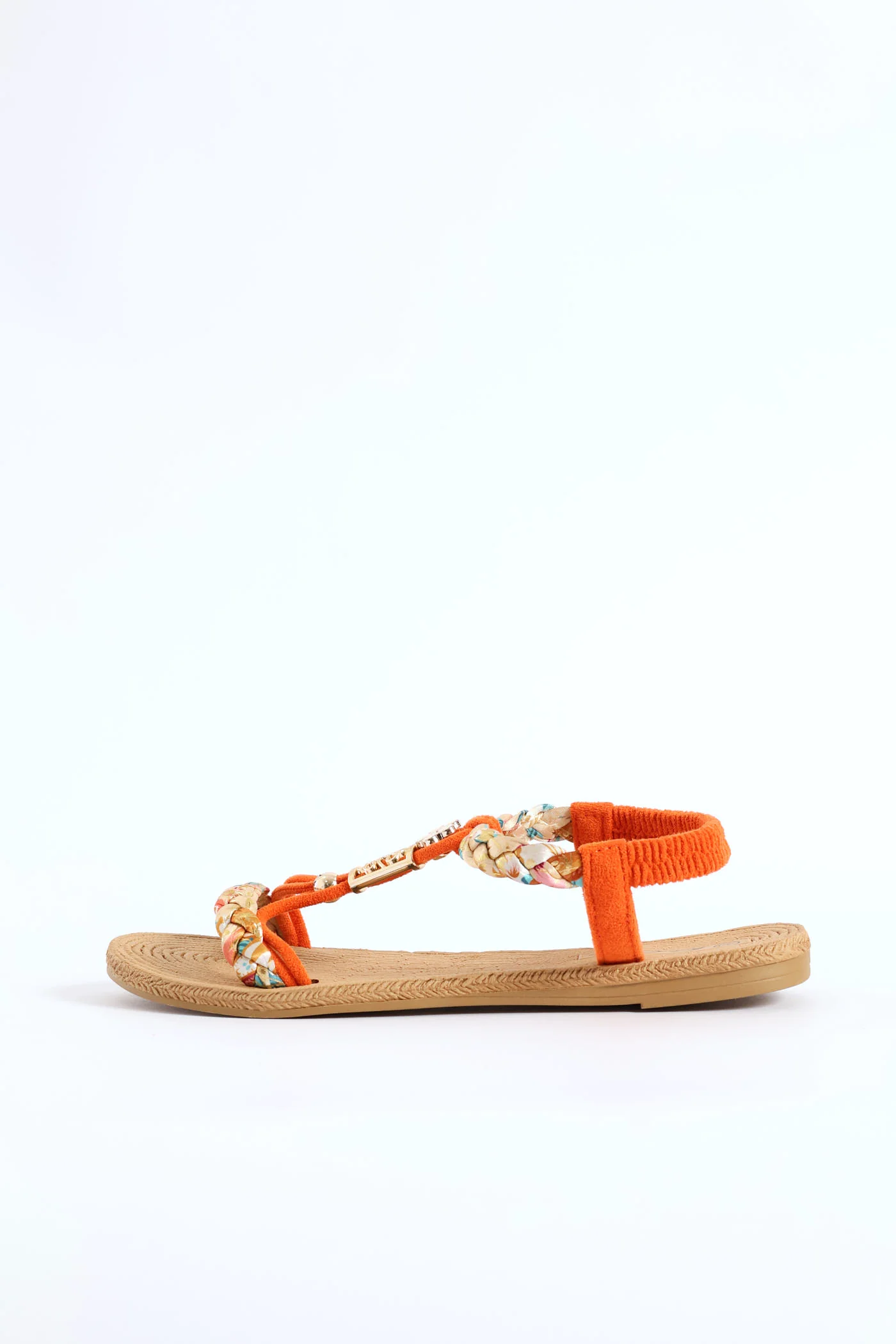 Flower Trim Multistrap Sandal - Multi - Image 4