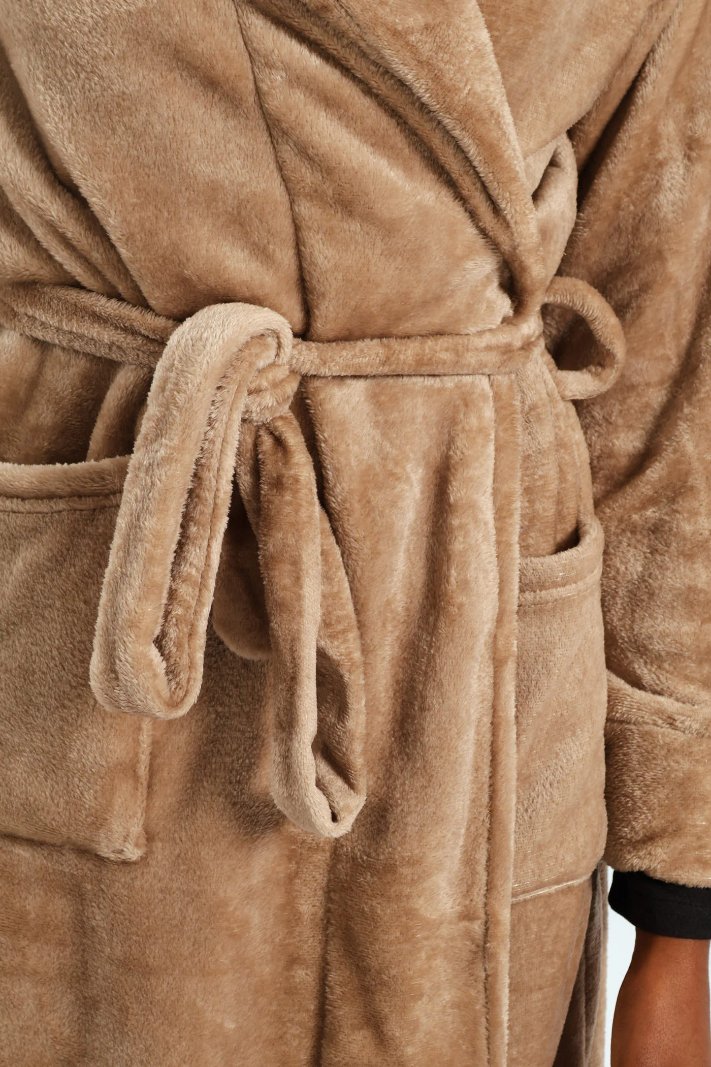Fluffy Gown - Brown - Image 2