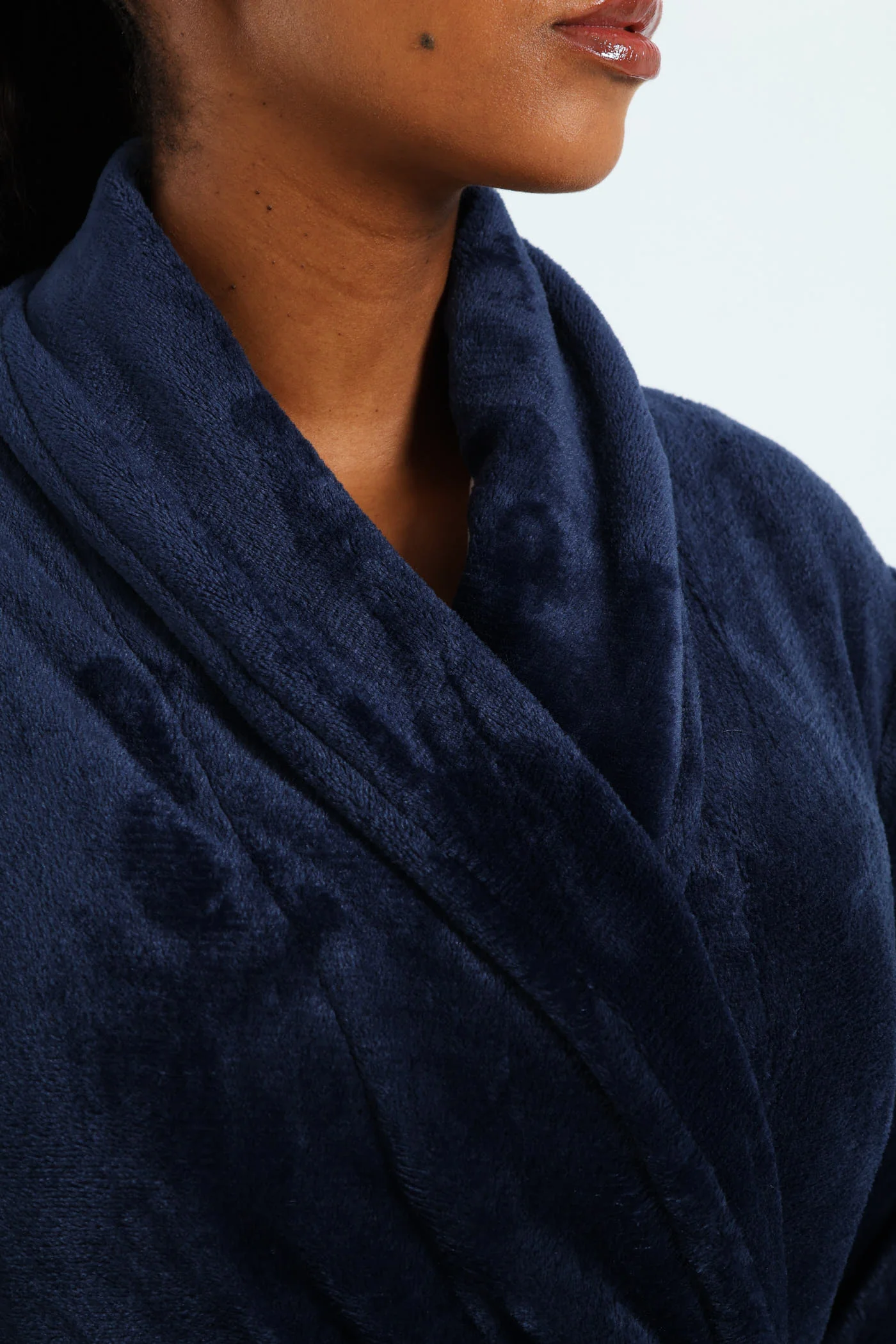 Fluffy Gown - Navy - Image 6