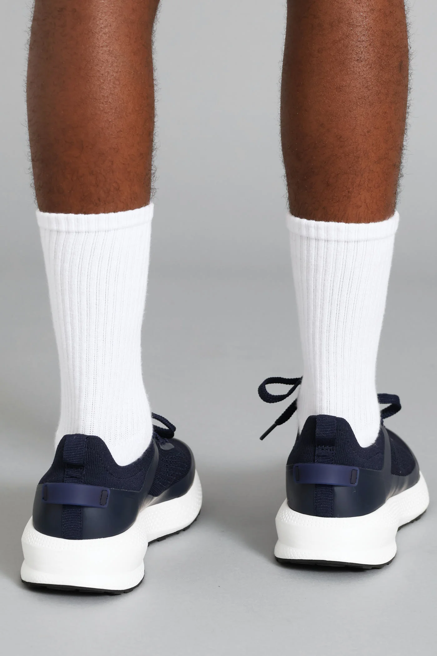 S ACTIVE Flyer Knit Lace Up Trainer - Navy - Image 5