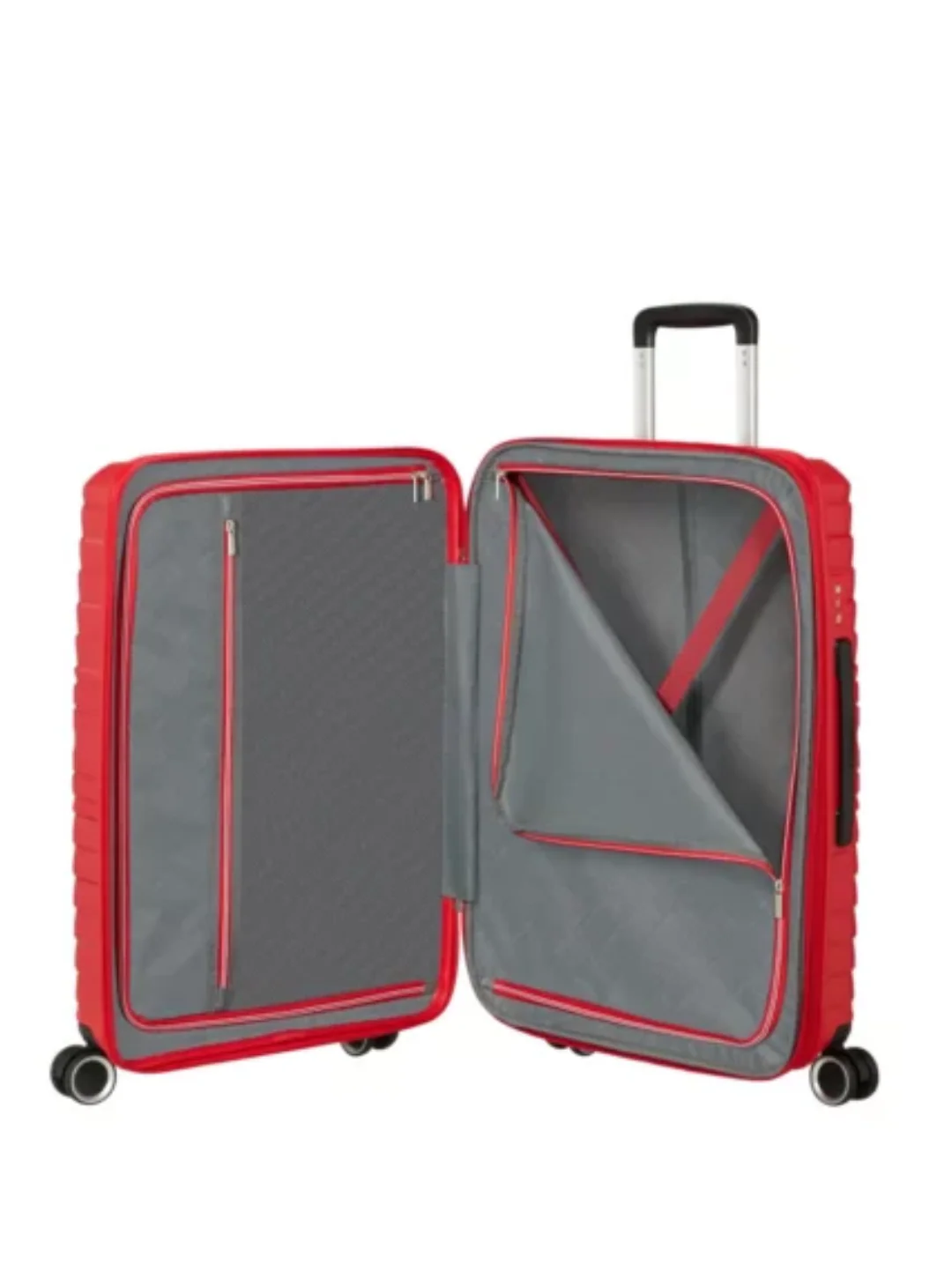 Flytwist Spinner TSA Expandable Suitcase - Red - Image 10
