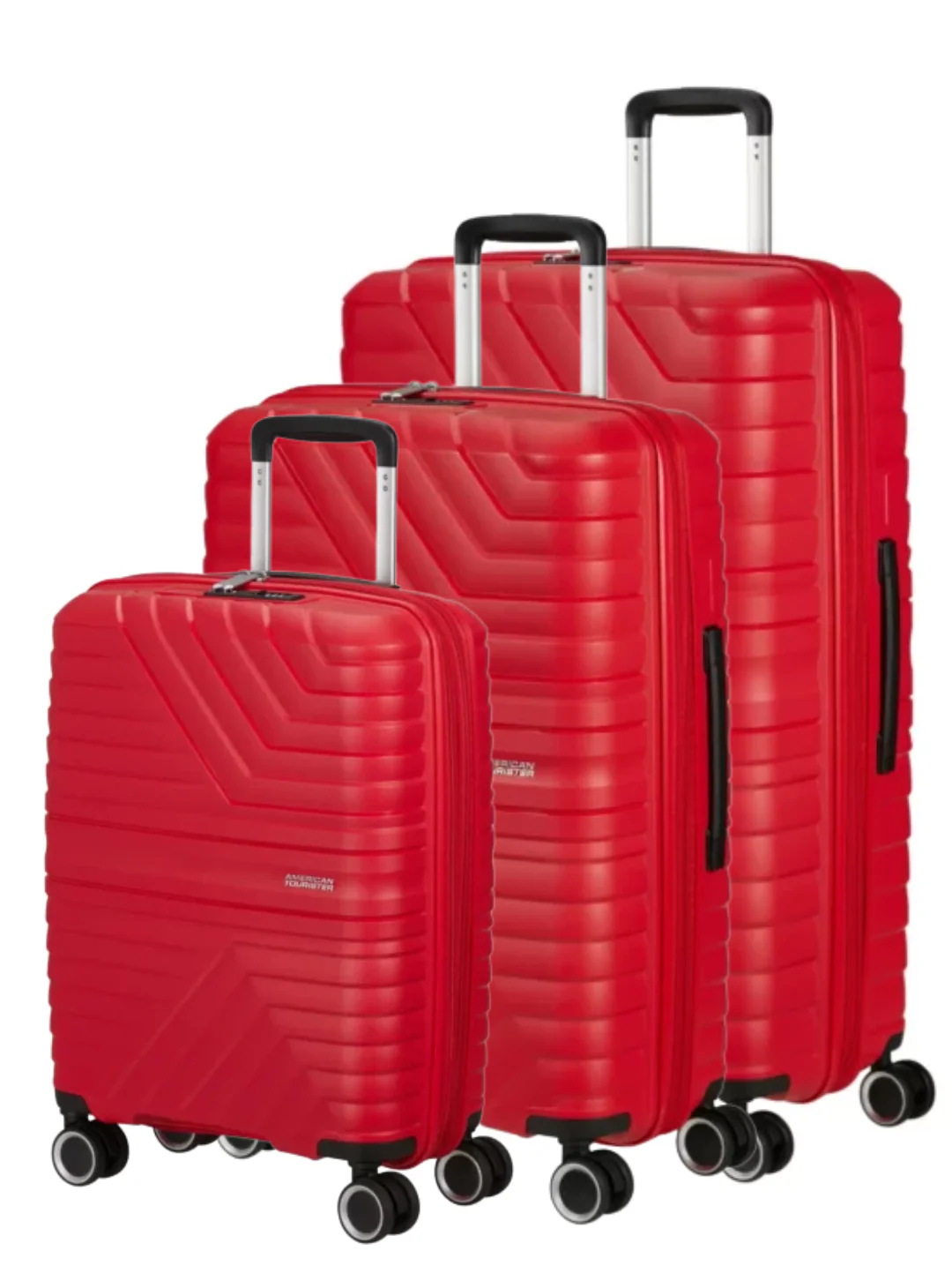 Flytwist Spinner TSA Expandable Suitcase - Red - Image 2