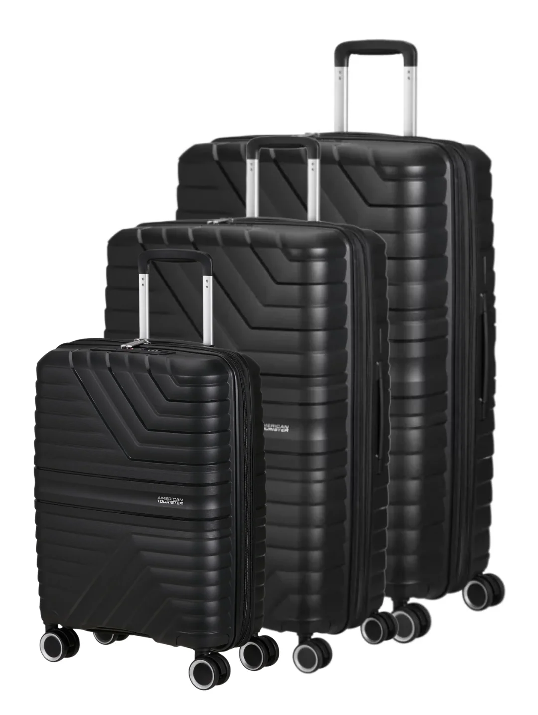Flytwist Spinner TSA Expandable Suitcase - Black - Image 2