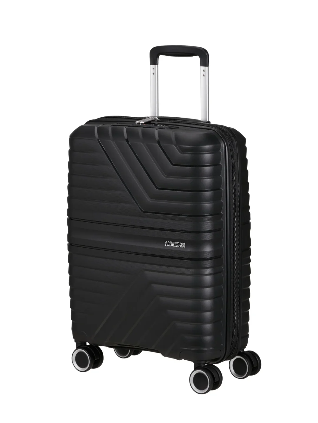 Flytwist Spinner TSA Expandable Suitcase - Black - Image 3