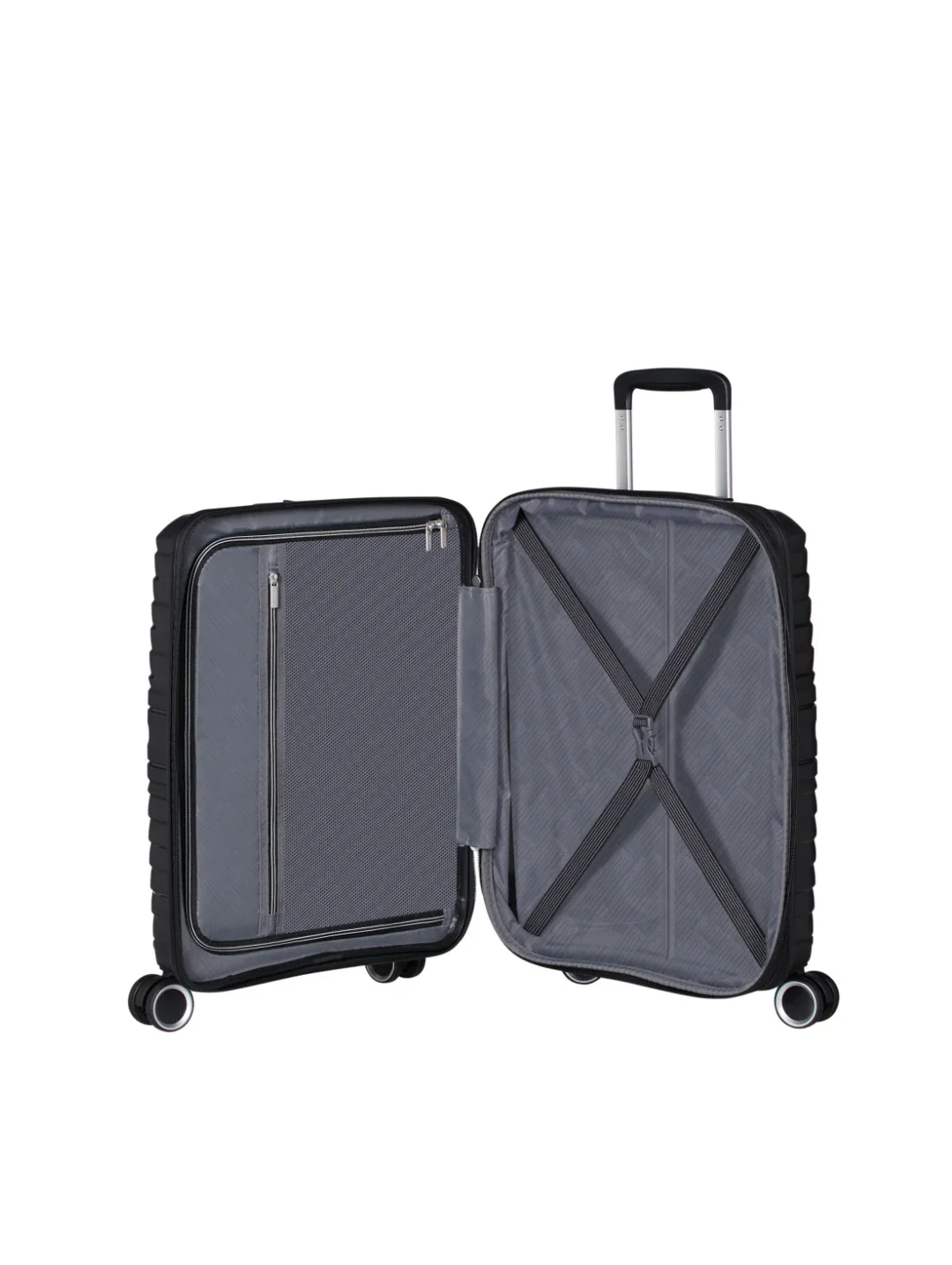 Flytwist Spinner TSA Expandable Suitcase - Black - Image 4