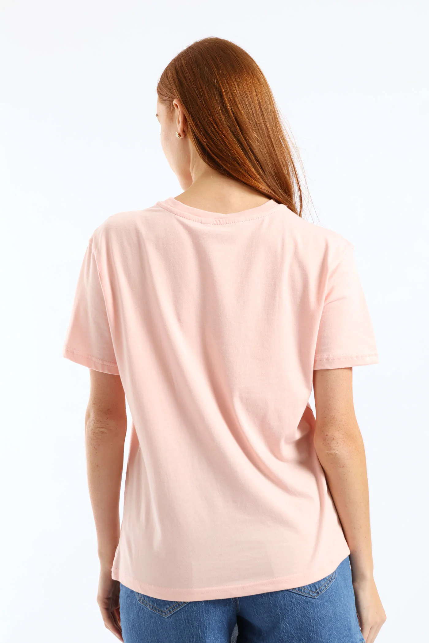 Foil Scooter Tee - Dusty Rose - Image 3