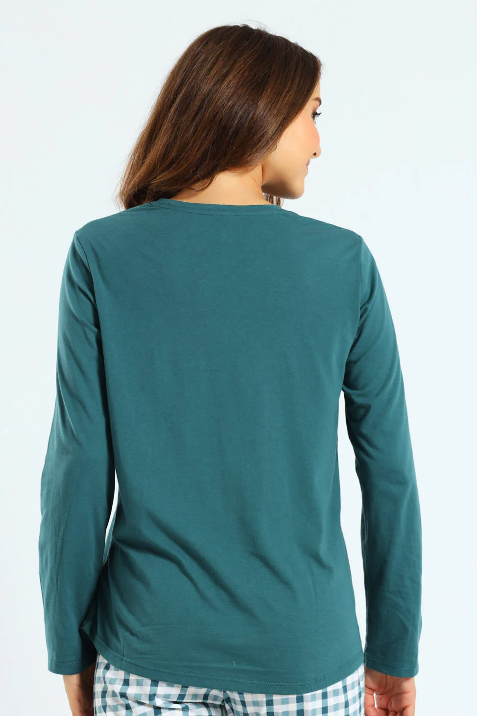 Foil Screen Sleep Tee - Teal - Image 4