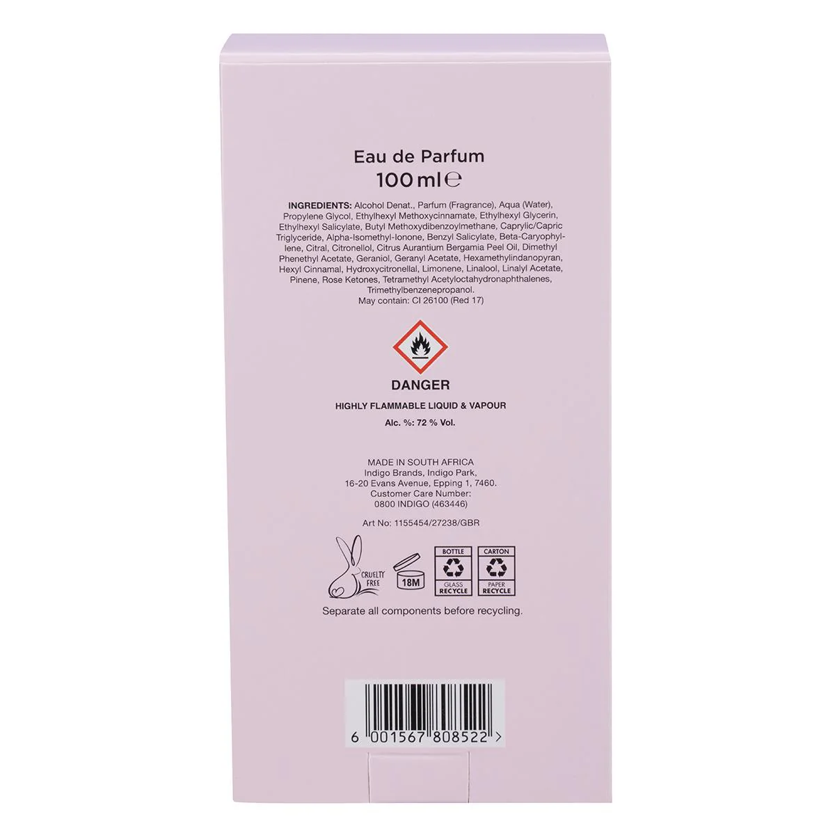 For Her Rose & Cedarwood Eau De Parfum - Image 4