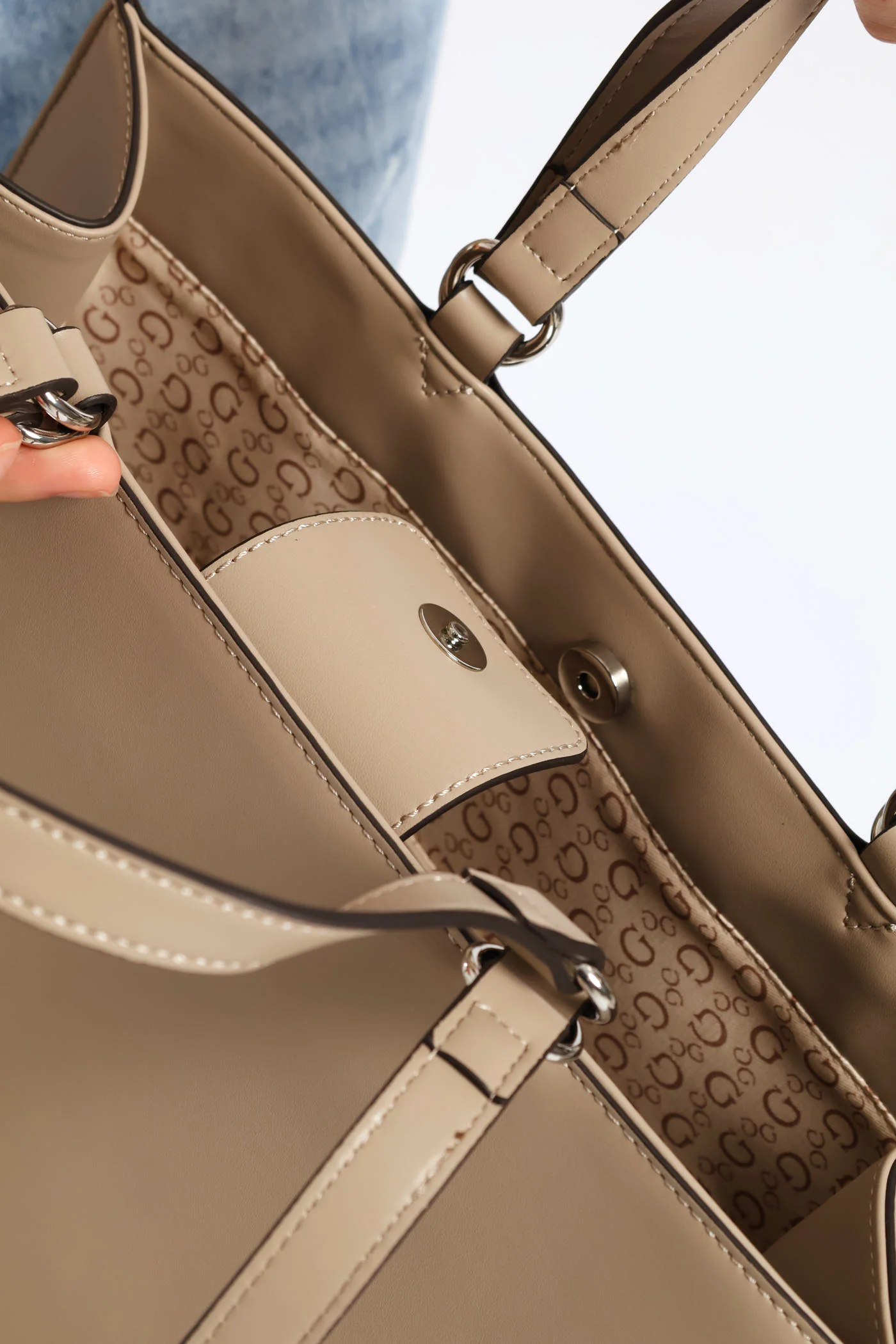 Forber Carryall Bag - Taupe - Image 5