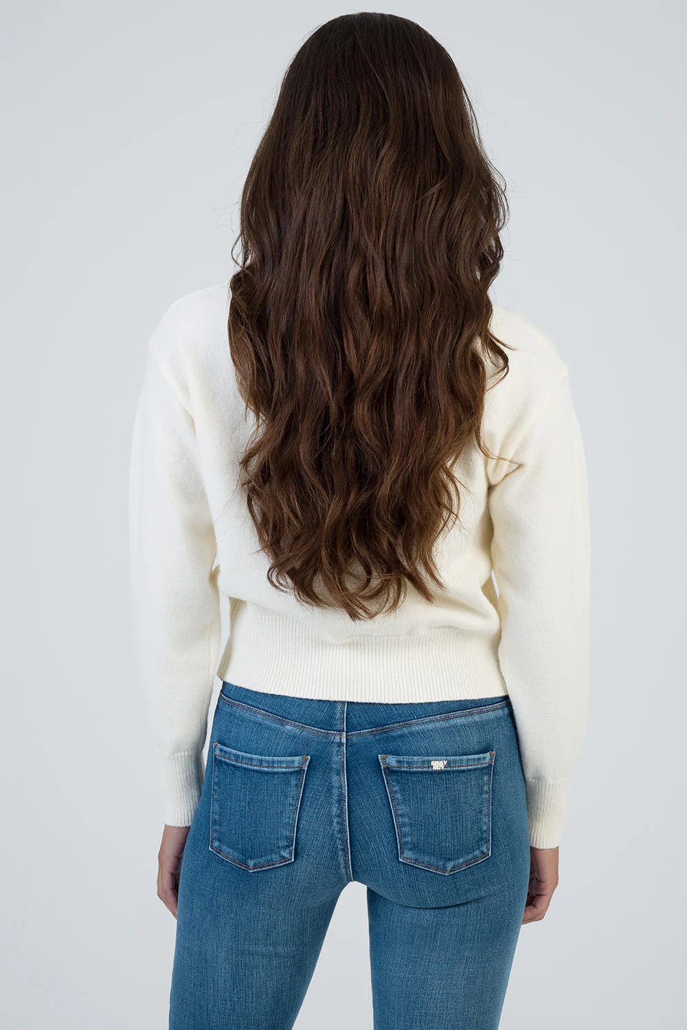 Forever Young Knit Jersey With Tonal Branding - Cream - Image 5