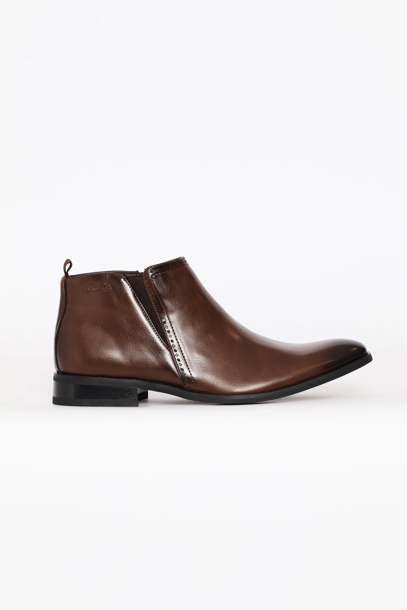 Formal Chelsea Boot - Brown - Image 2