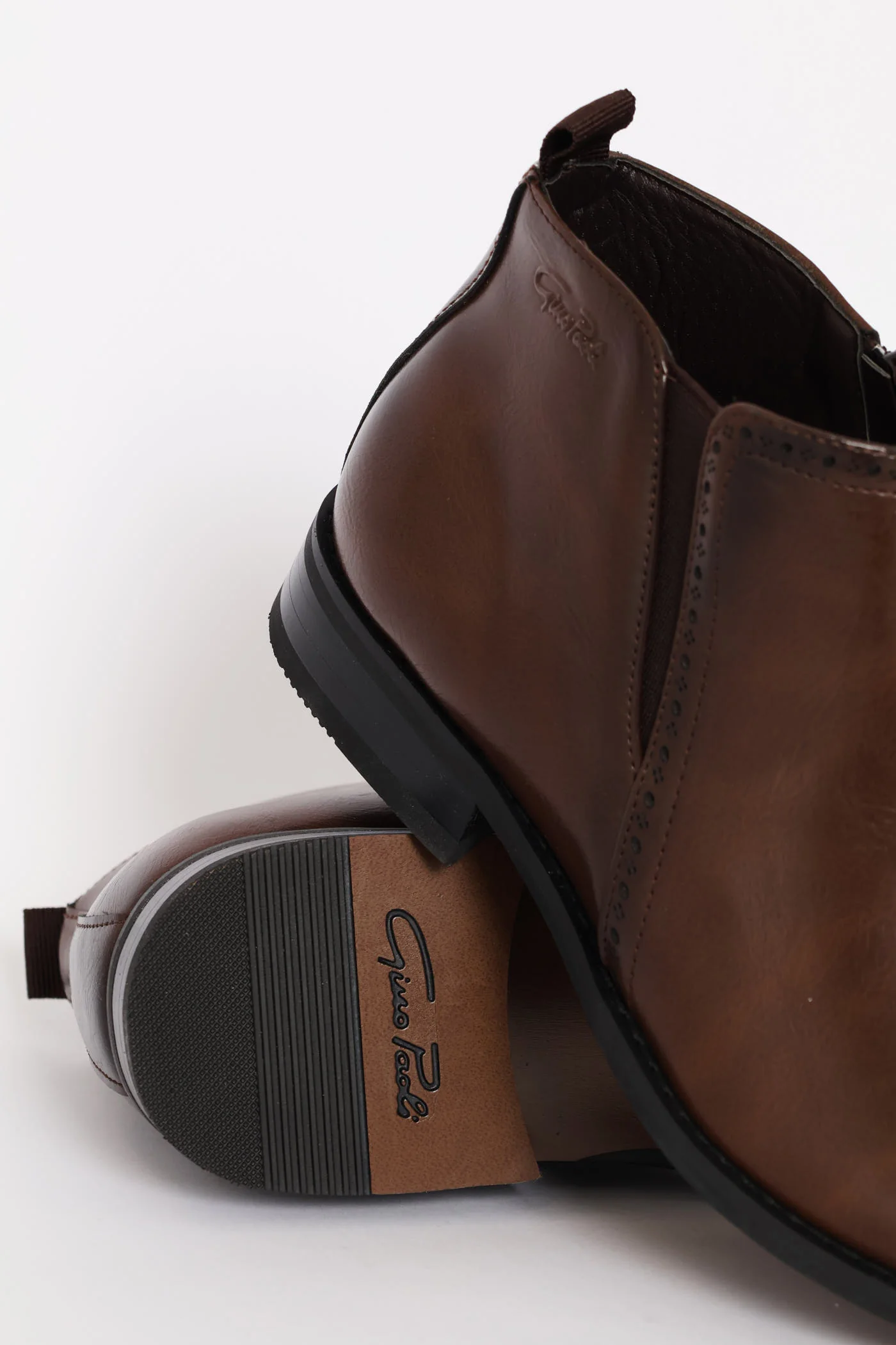 Formal Chelsea Boot - Brown - Image 3