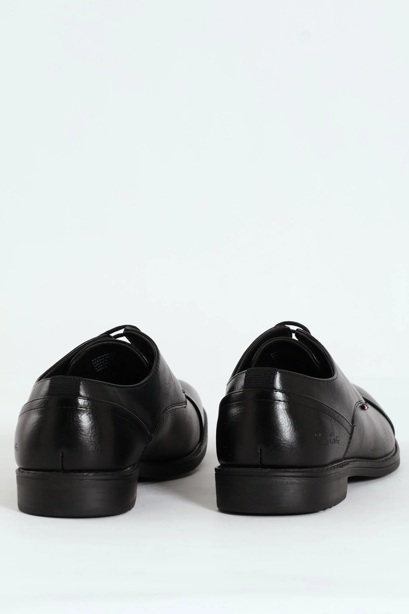Formal Derby Shoe With Toe Cap - Black - Image 5