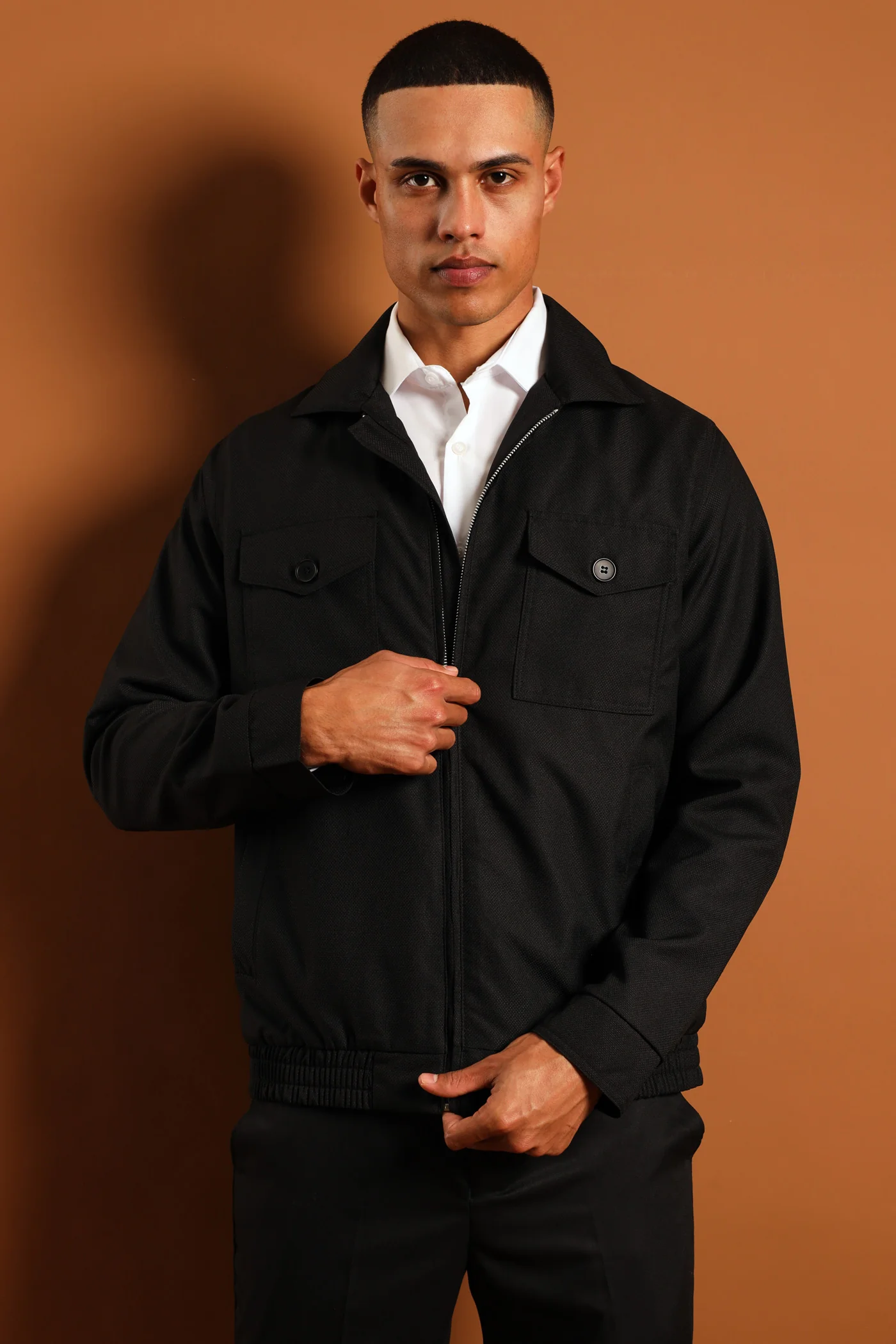 Formal Jacket - Black - Image 3