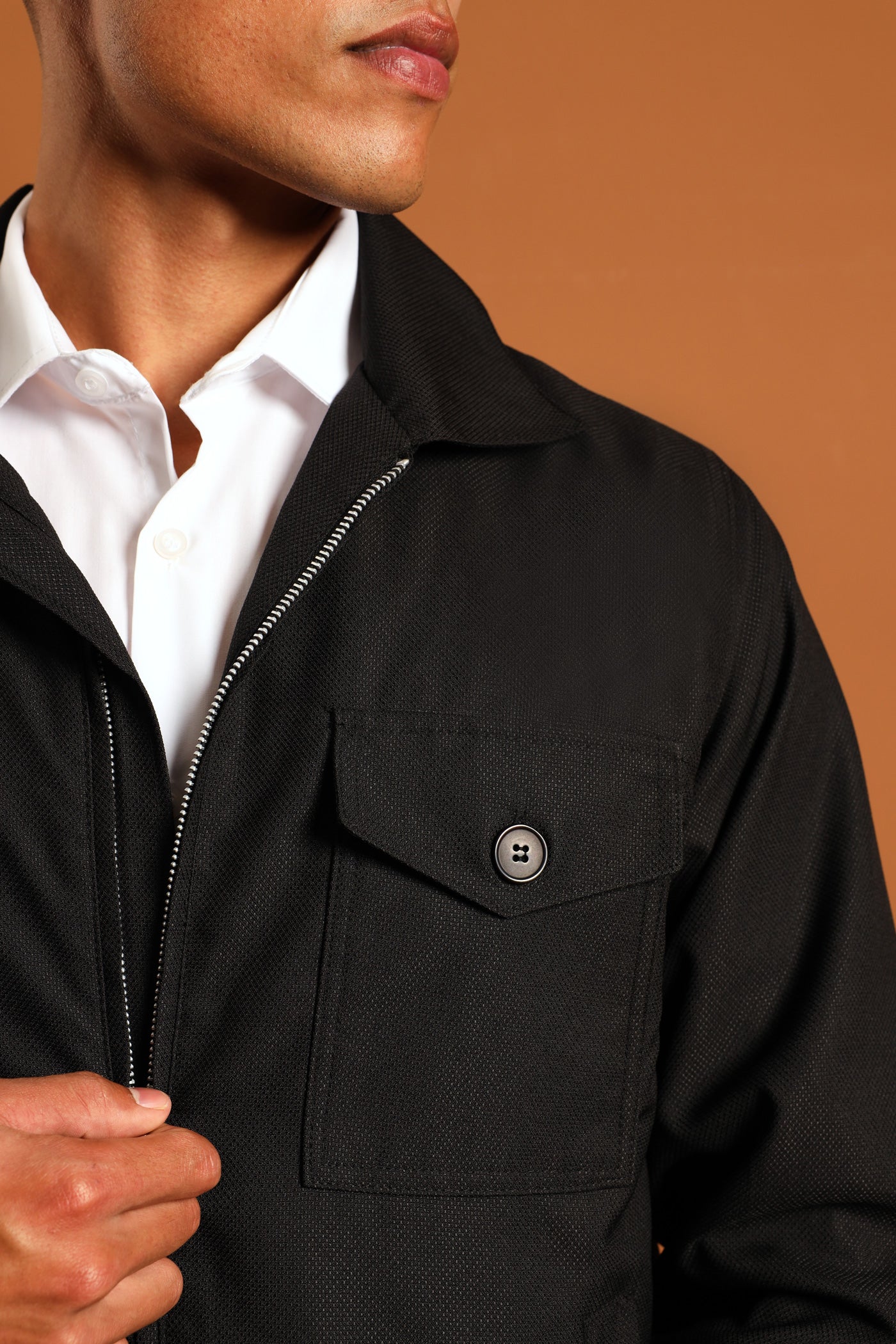 Formal Jacket - Black - Image 4