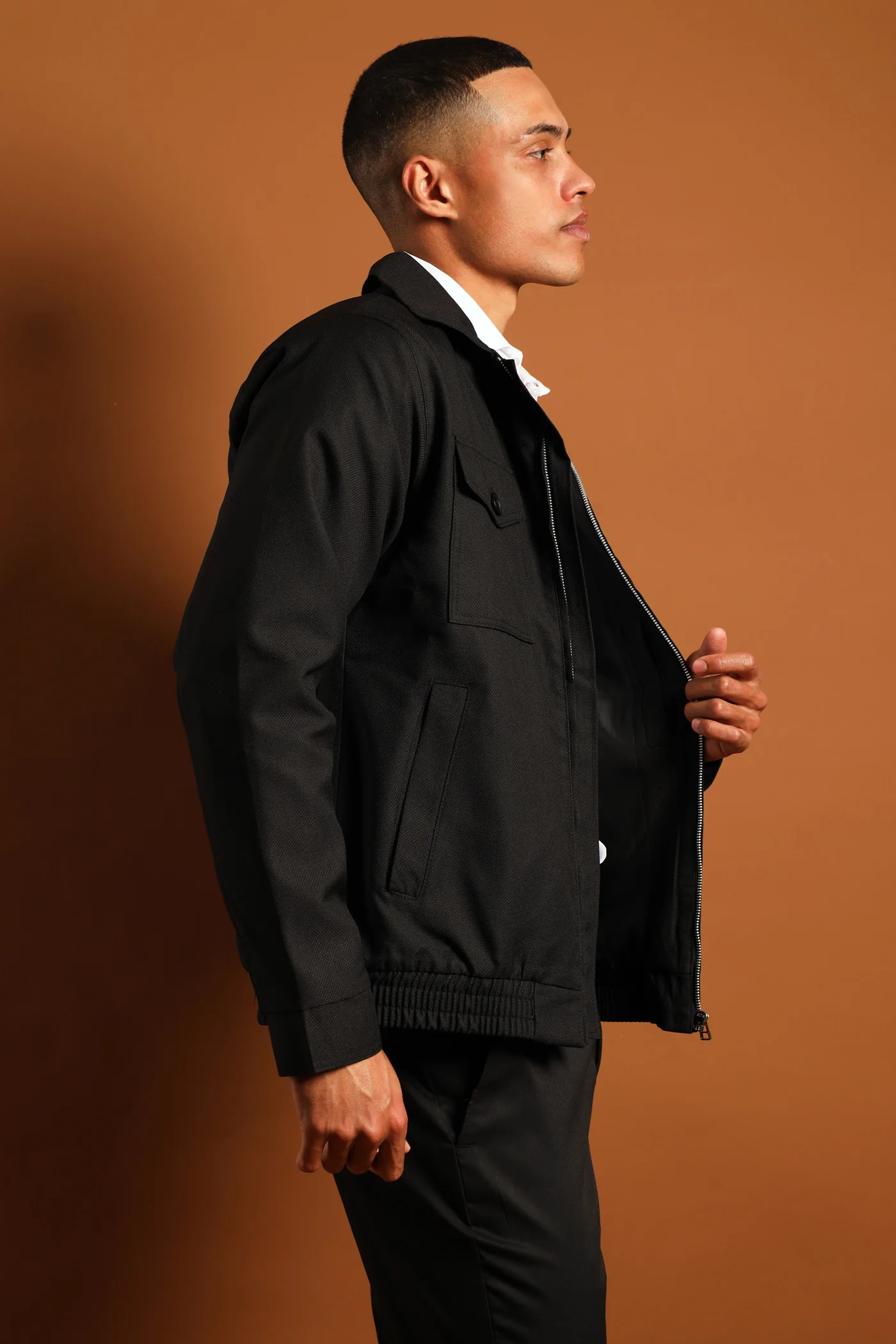 Formal Jacket - Black - Image 8