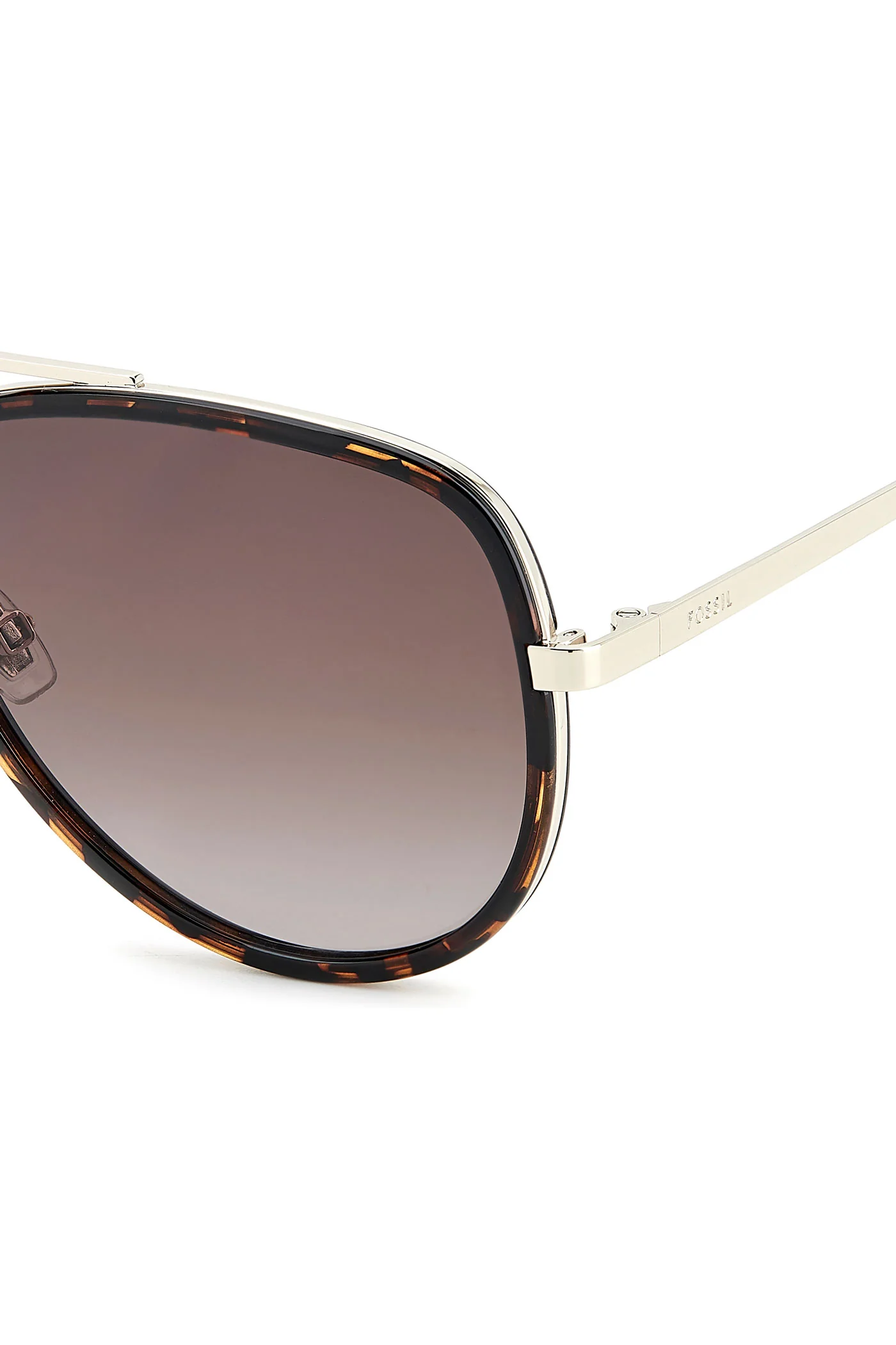 Havana Aviator Sunglasses - Brown - Image 2