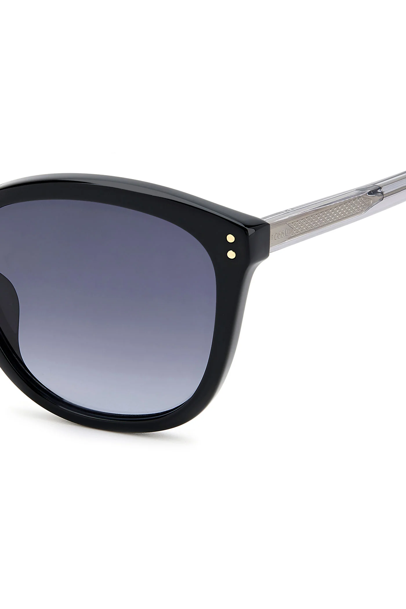 Gradient Lens Sunglasses - Black - Image 4