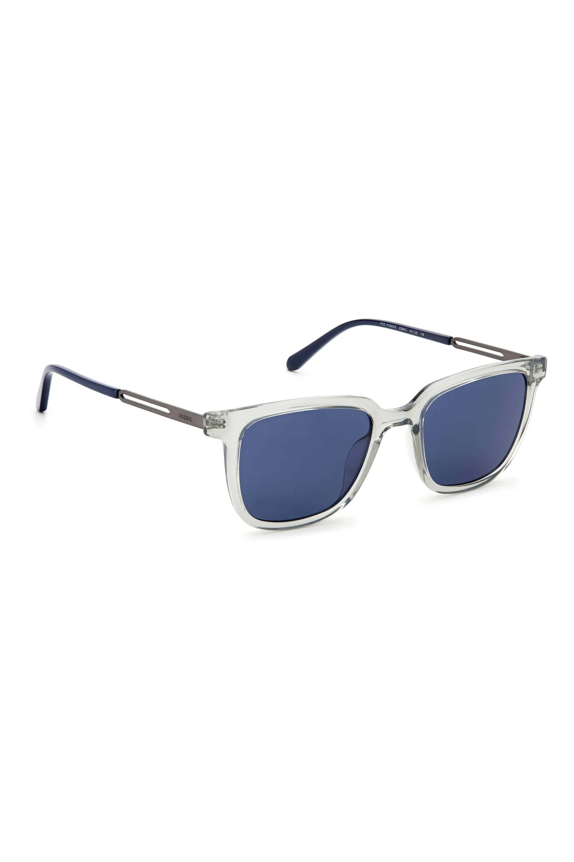 3130/G/S Blue Lens Glasses - Clear - Image 3