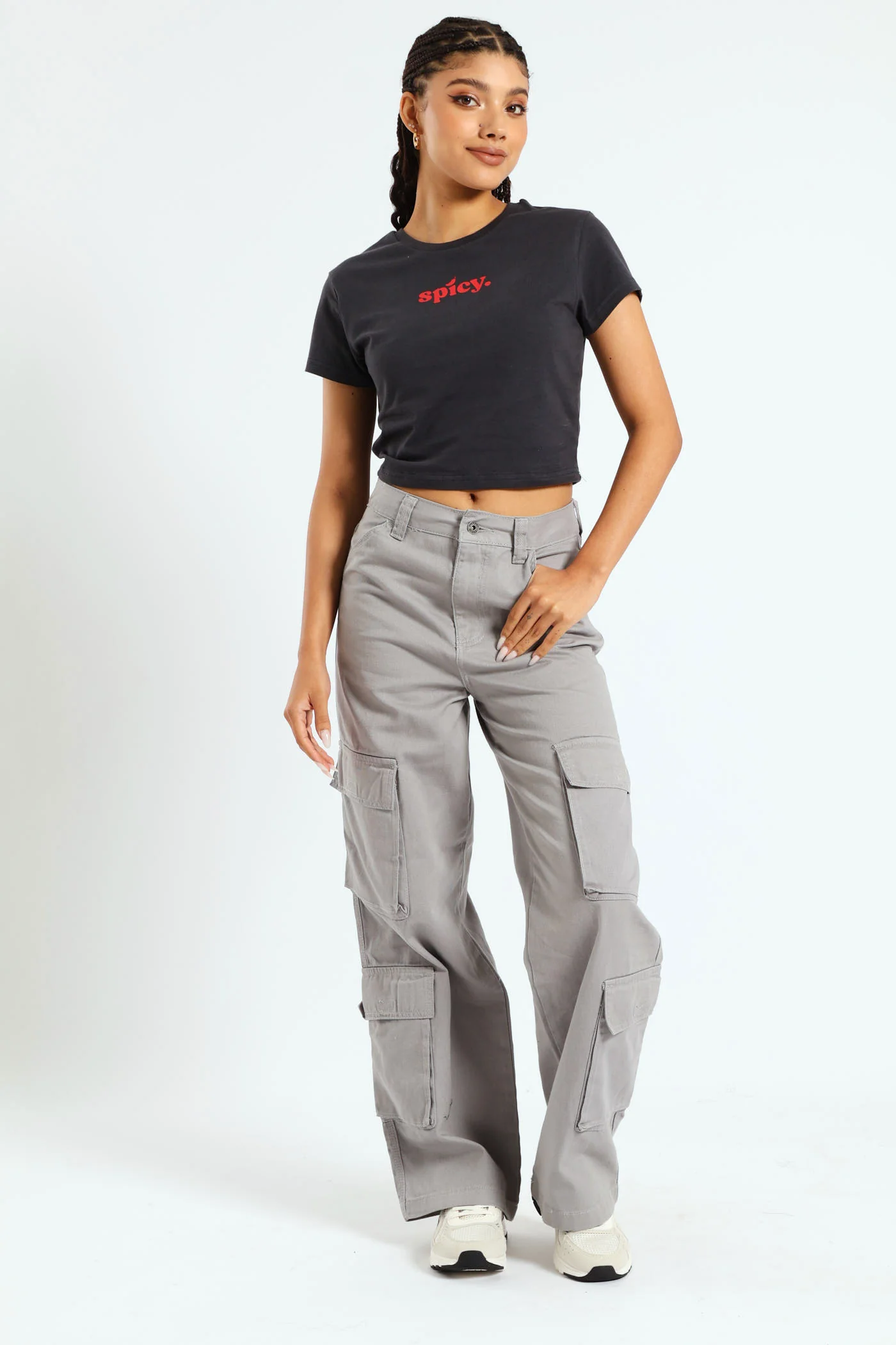 Four Pocket Pant - Grey - Image 2