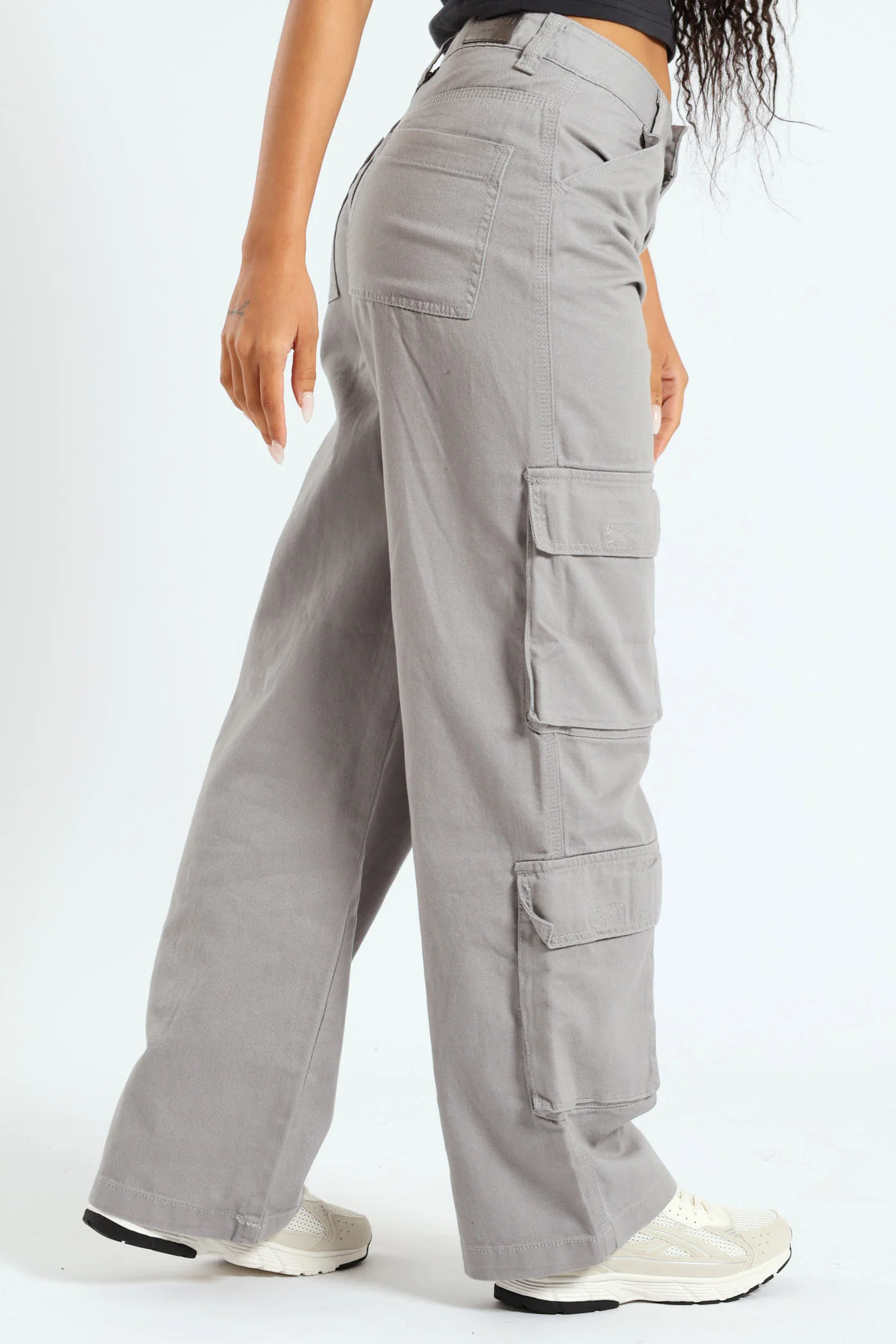 Four Pocket Pant - Grey - Image 3