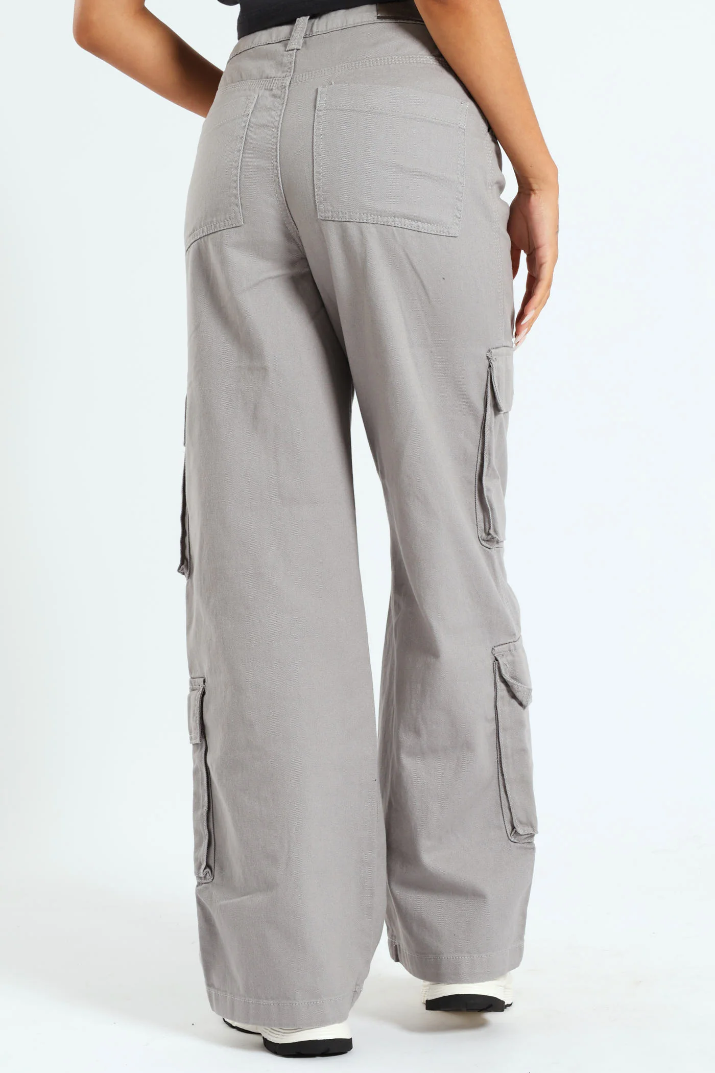 Four Pocket Pant - Grey - Image 4