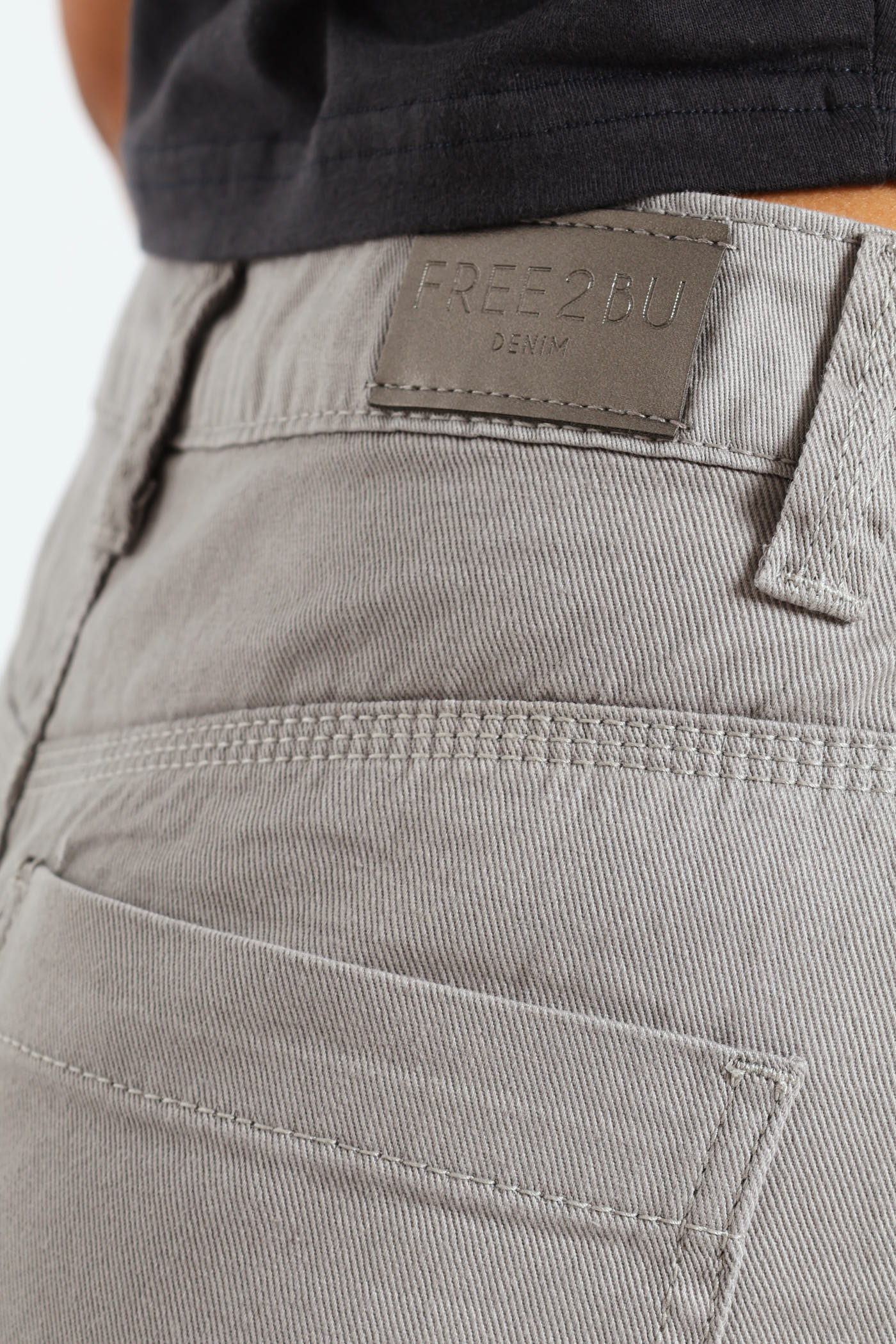 Four Pocket Pant - Grey - Image 5