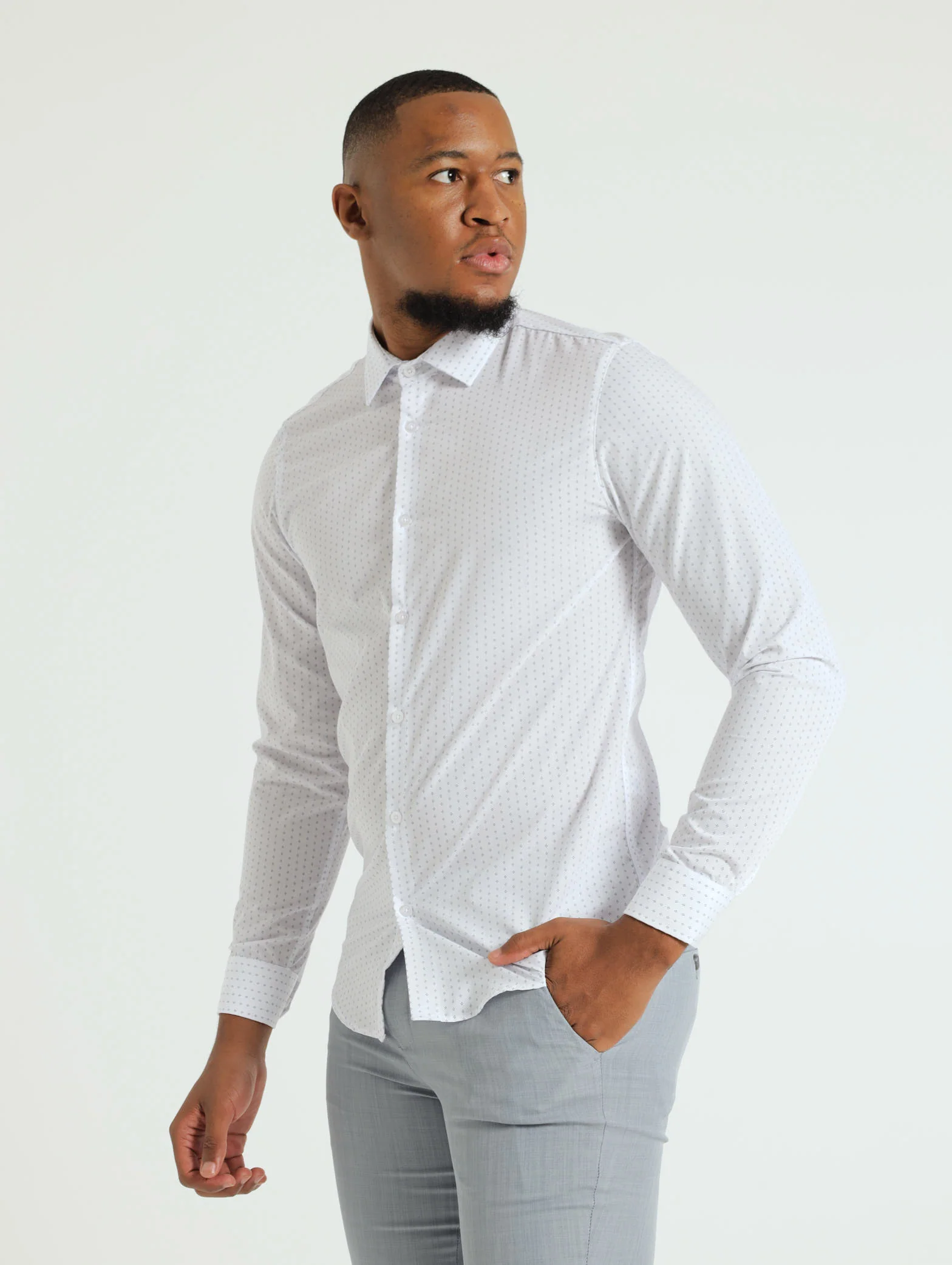 Four Spot Shirt - White - Image 3
