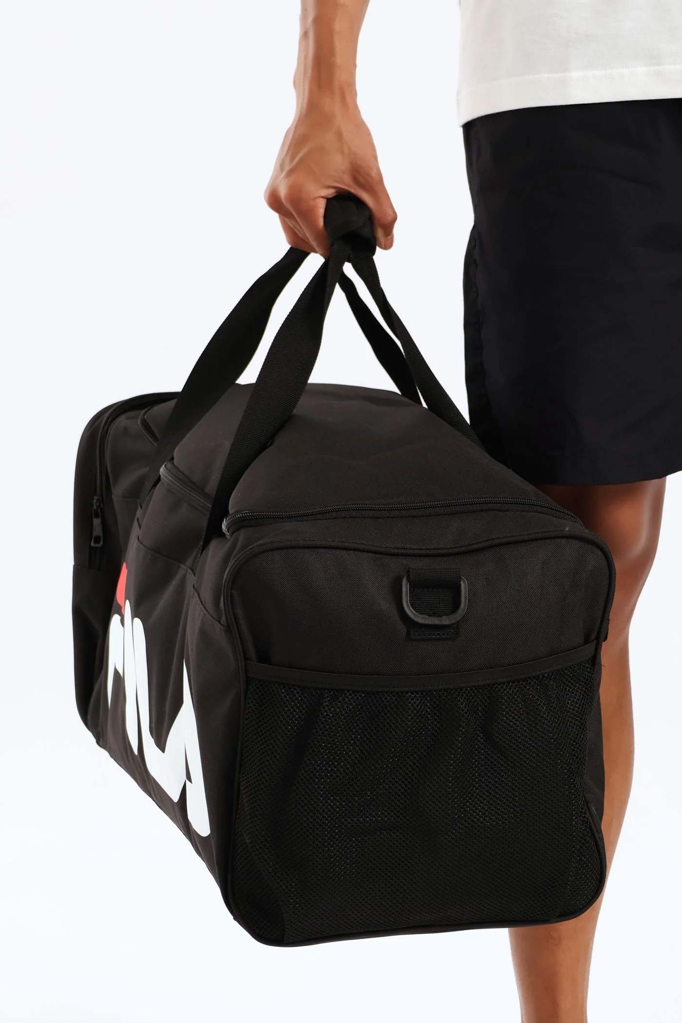Fox Duffle Bag - Black - Image 2
