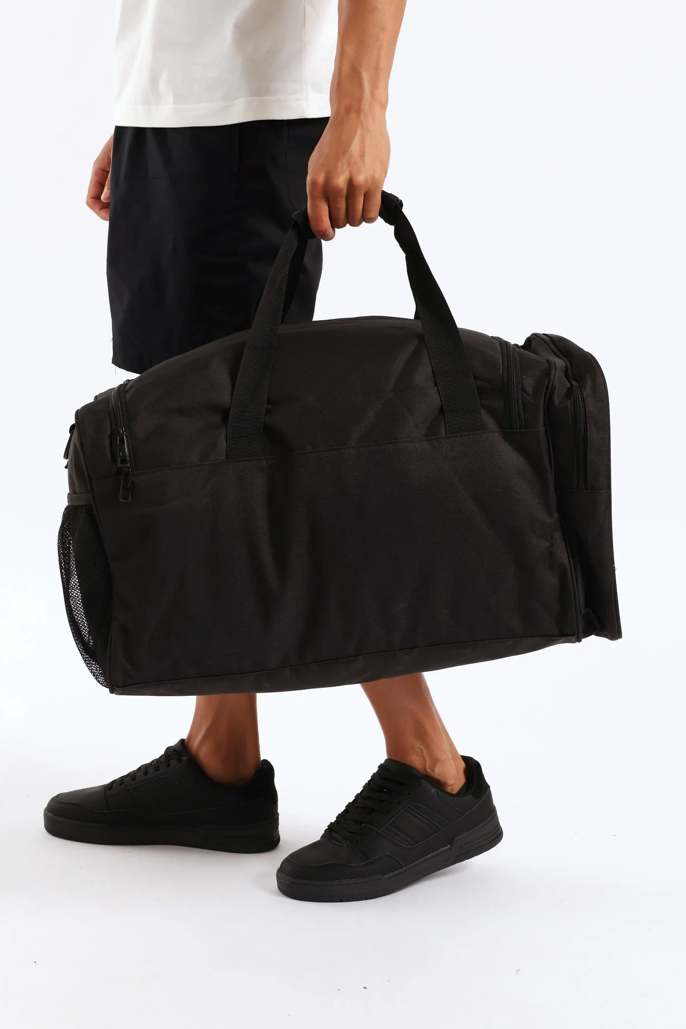 Fox Duffle Bag - Black - Image 3