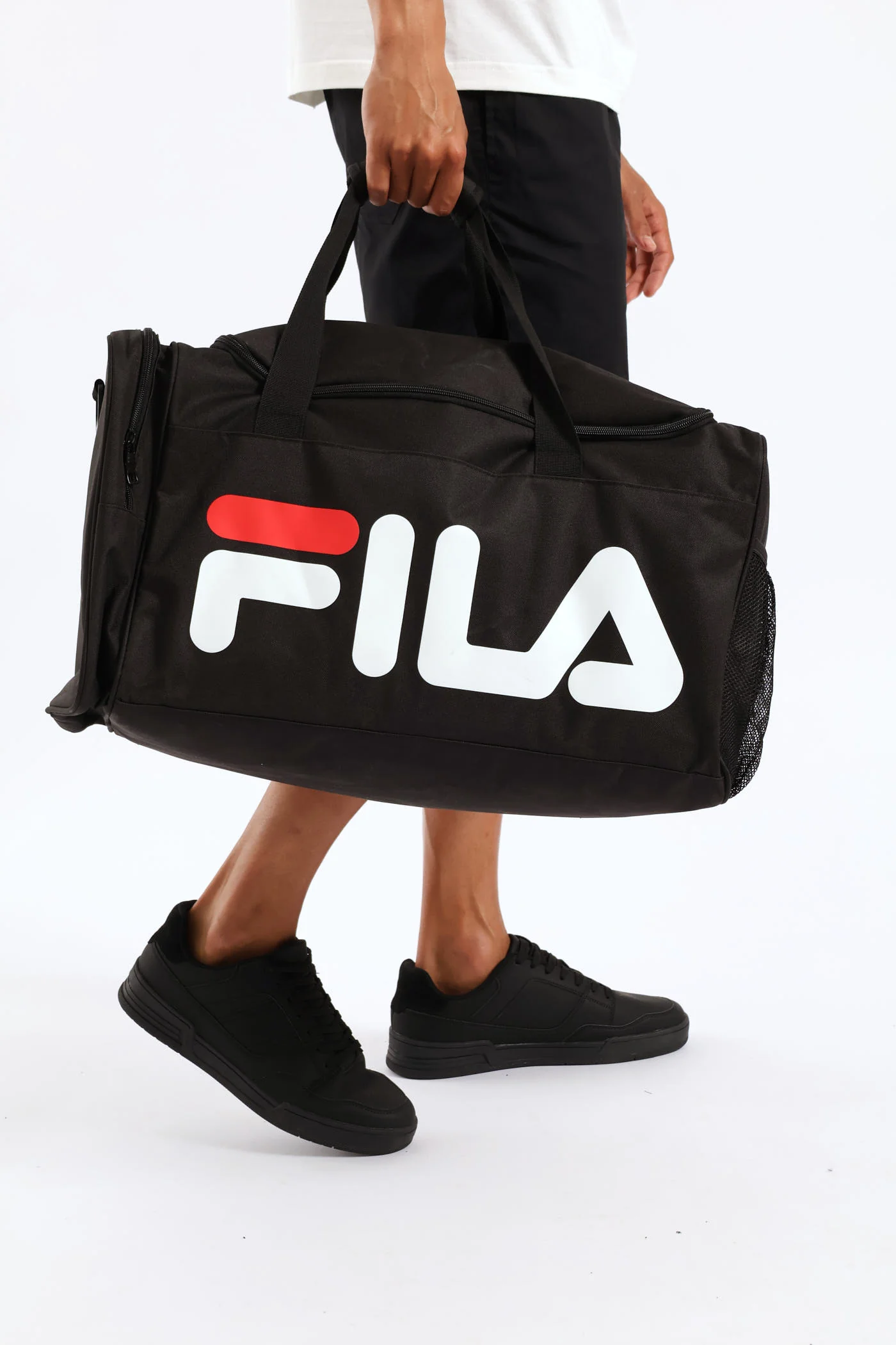 Fox Duffle Bag - Black - Image 4