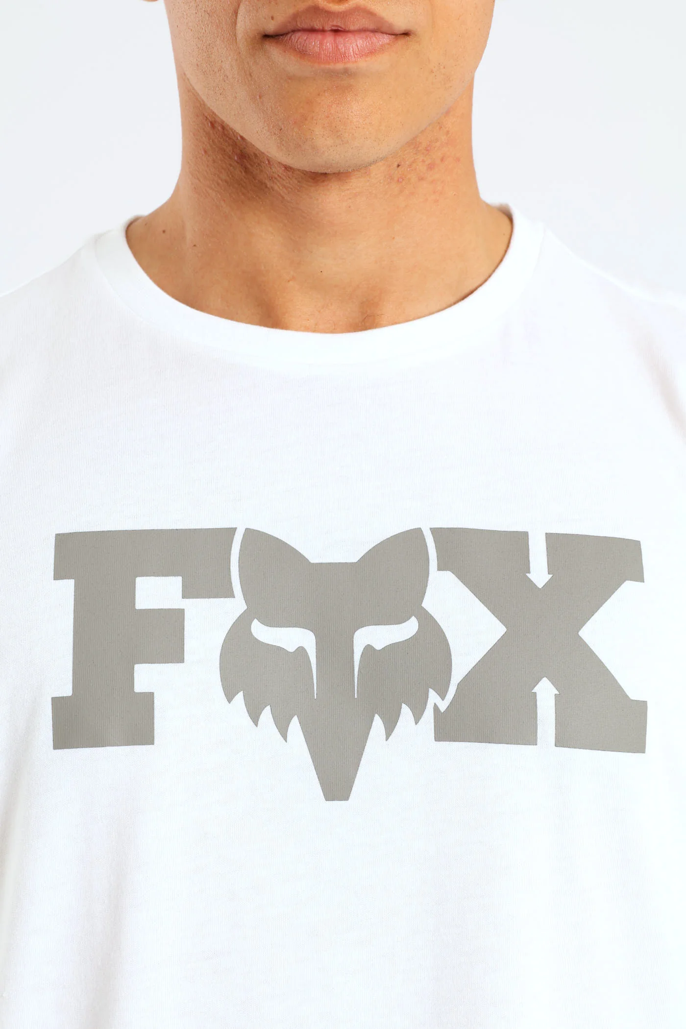 Fox Heritage Tee - White - Image 4