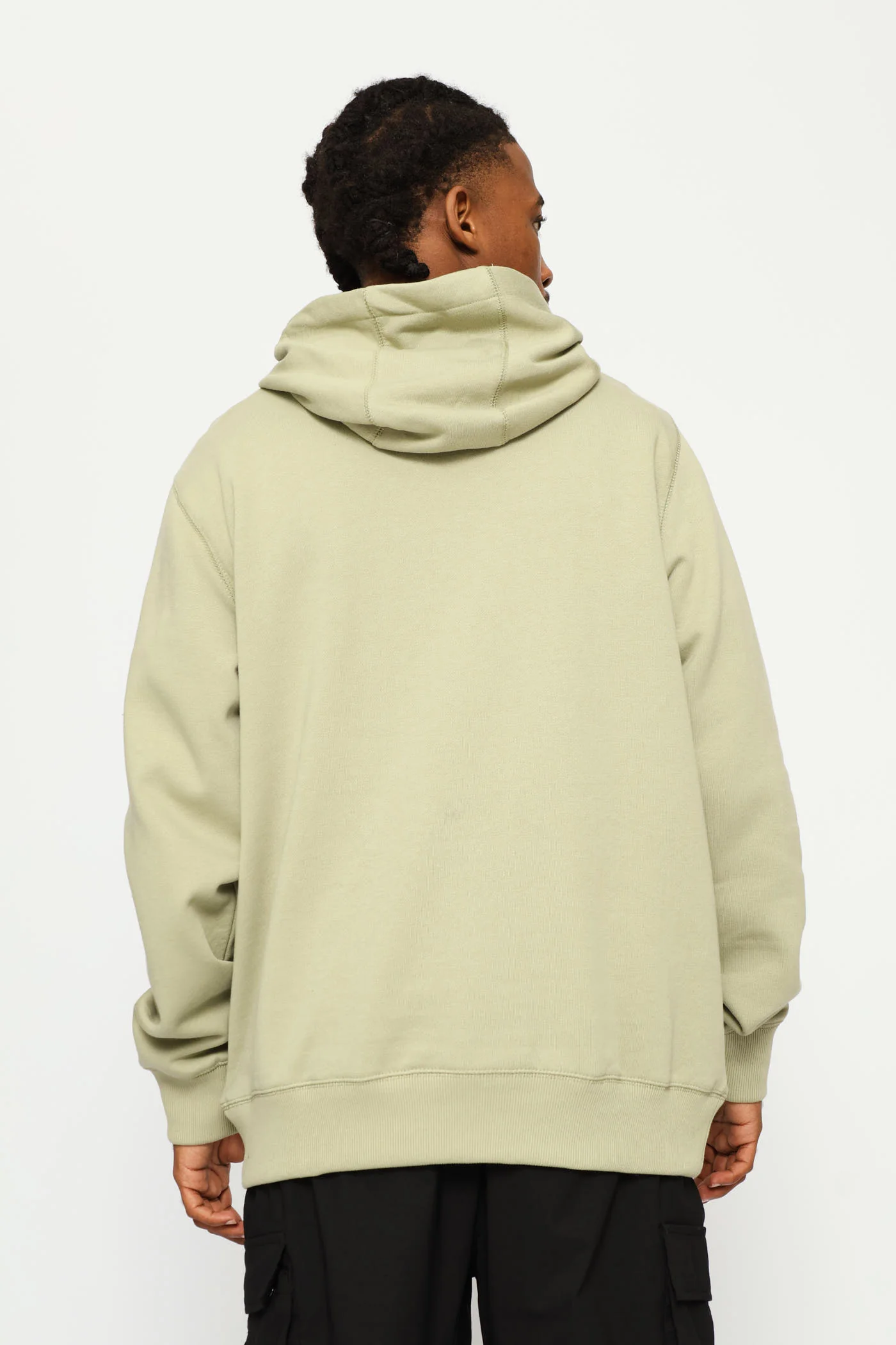 Printed Hoodie - Taupe - Image 6