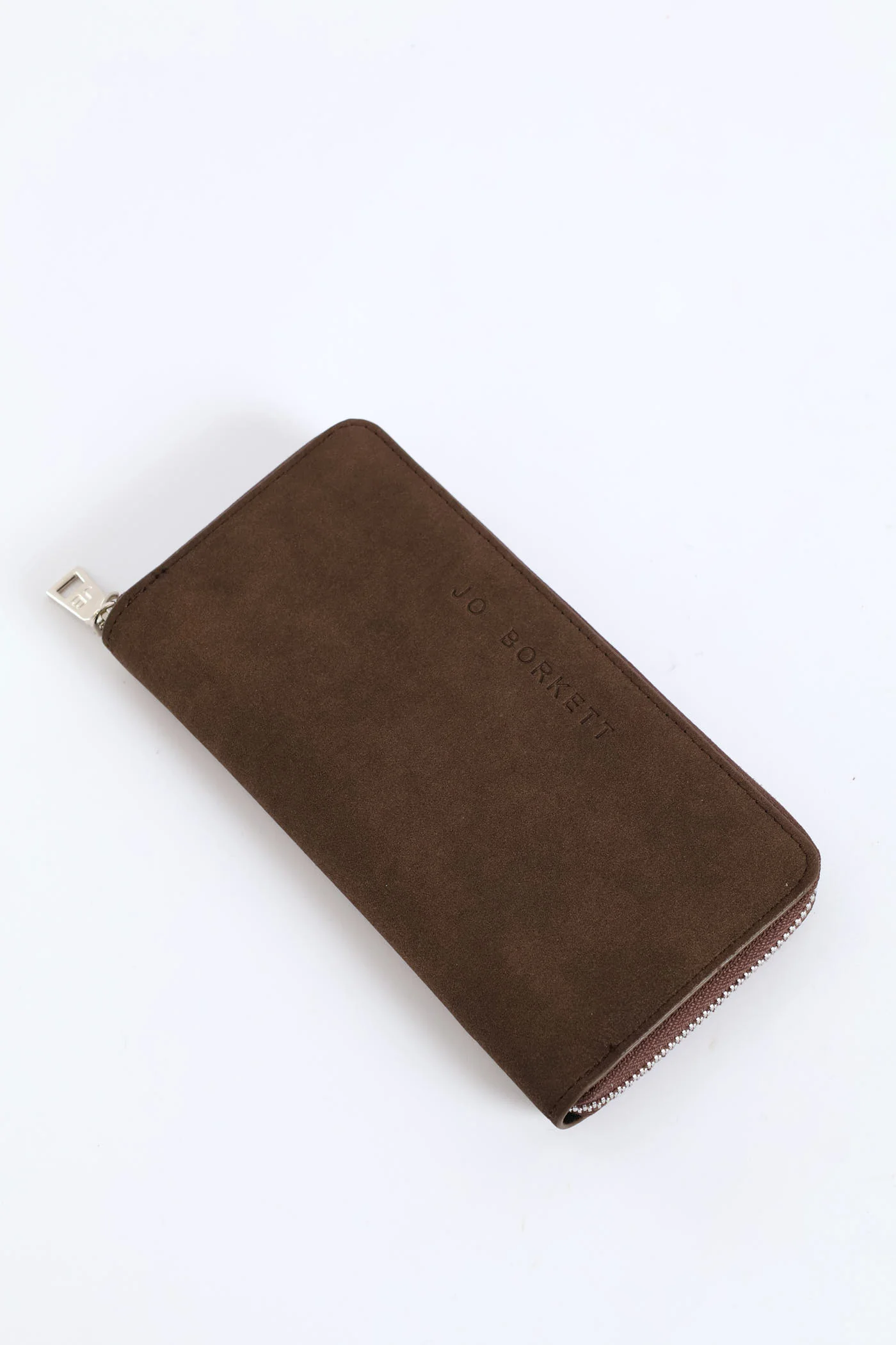 Frankie Suede Wallet - Chocolate - Image 2