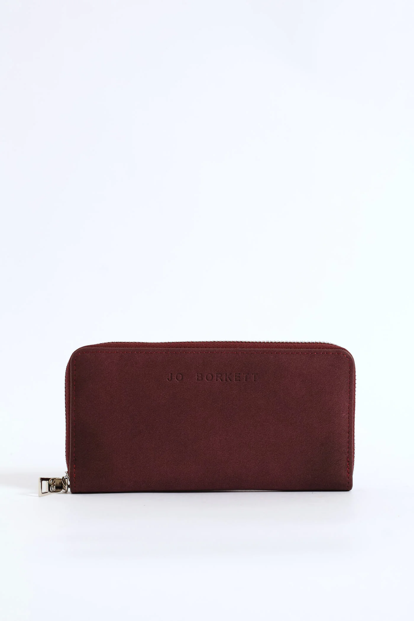 Frankie Suede Wallet - Plum - Image 3