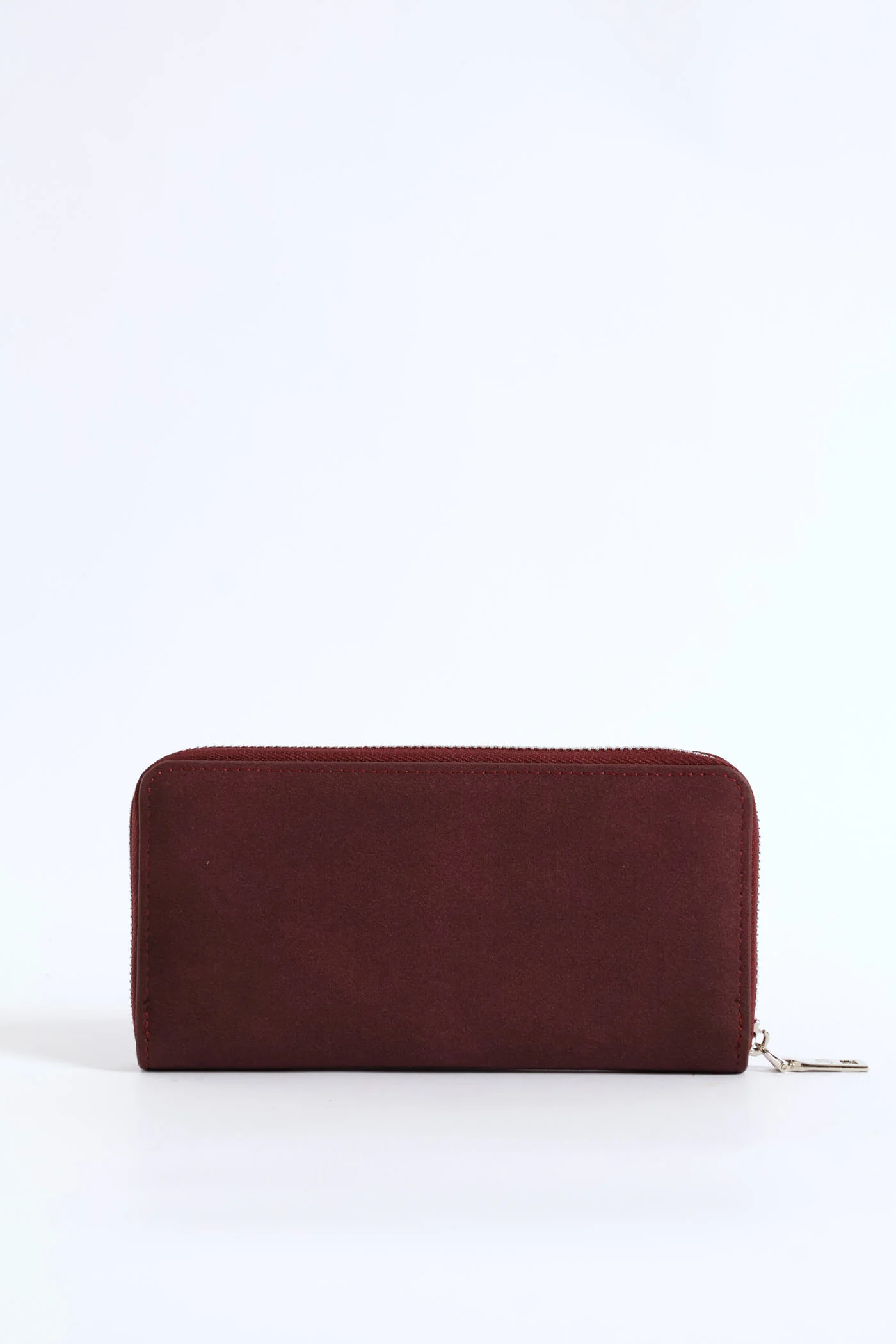 Frankie Suede Wallet - Plum - Image 4