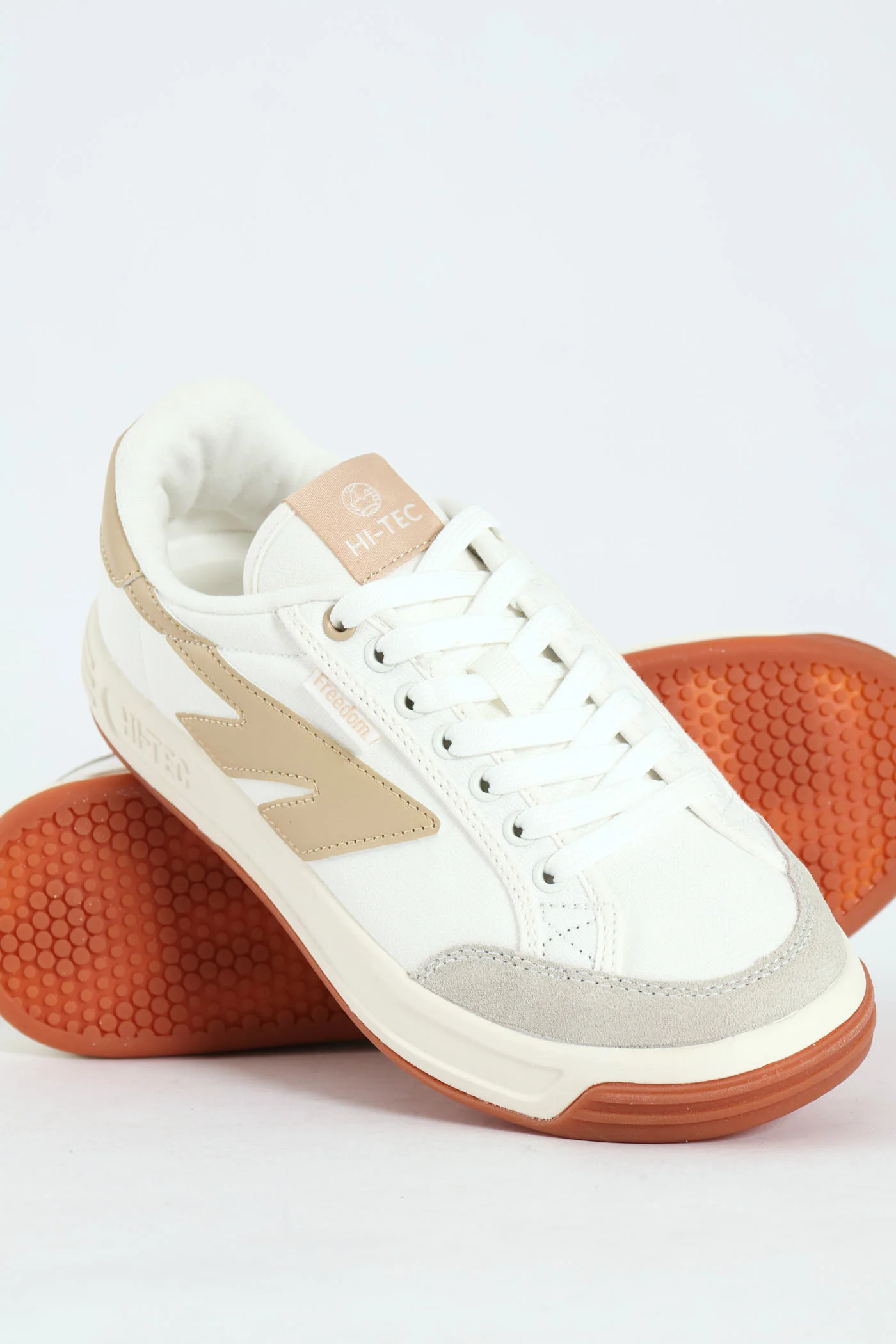 Freedom Low Street Sneaker - Cream - Image 4